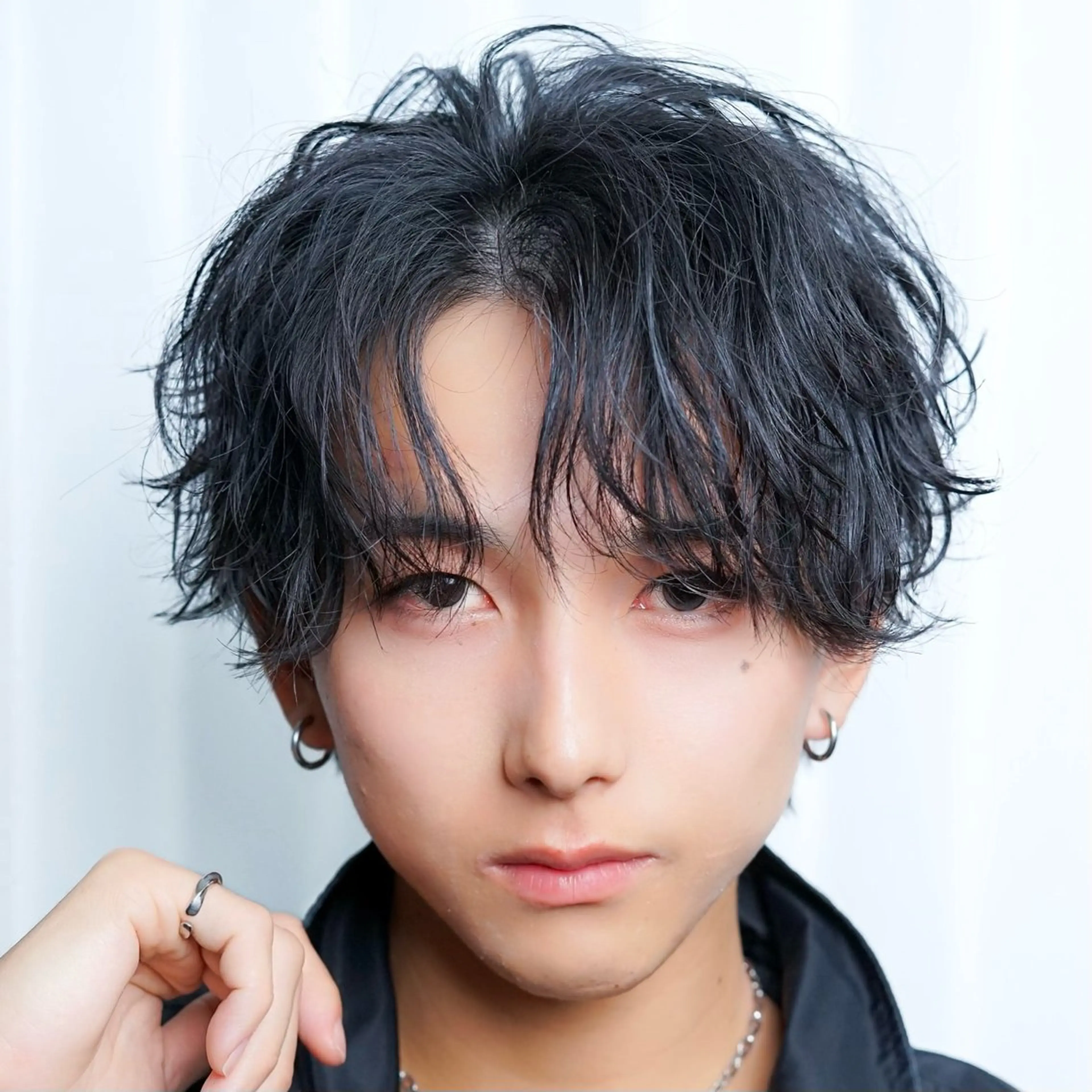 ミディアム パーマ AI TOKYO Ciel所属・横浜/メンズ特化/ ⚡️aito⚡️のヘアスタイル