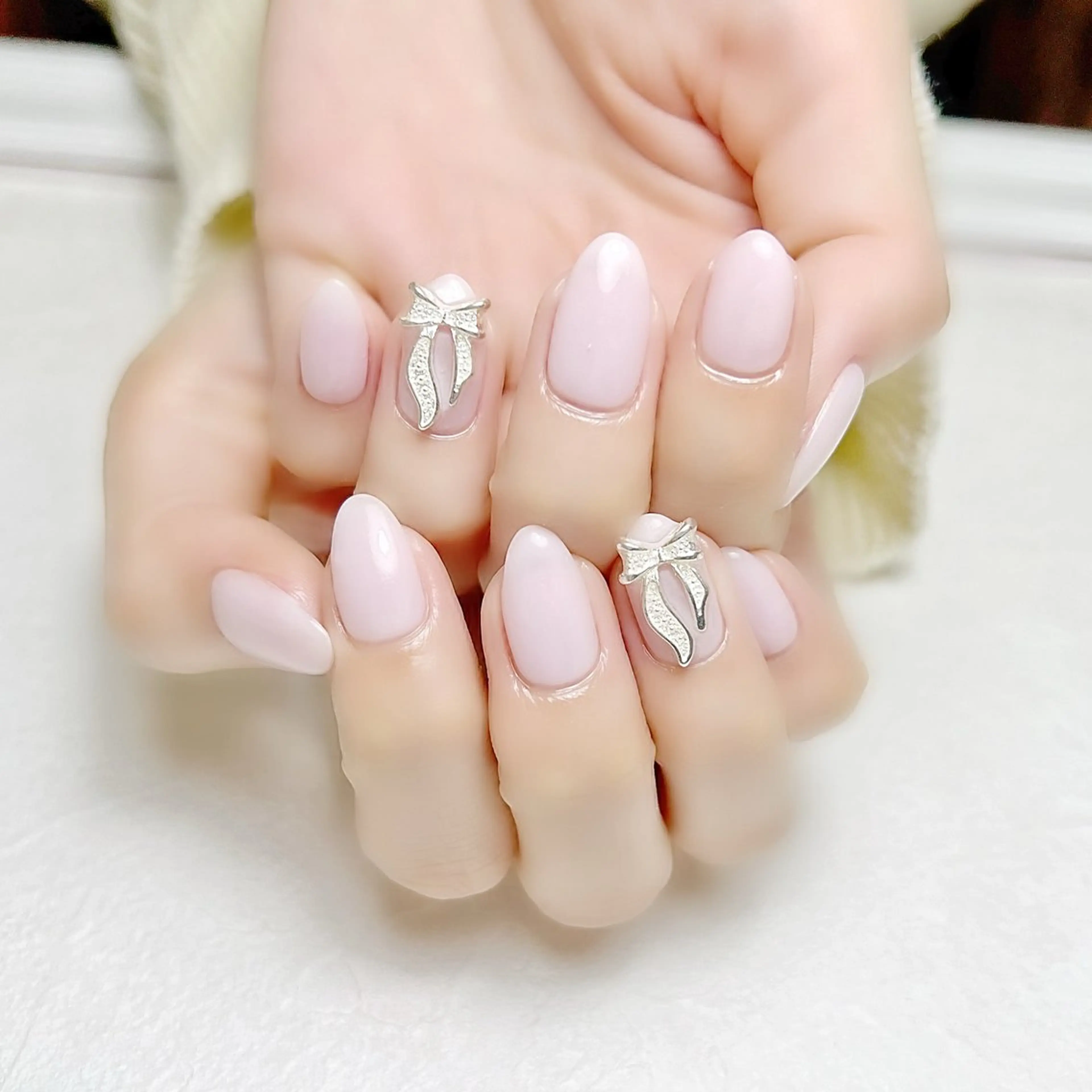 ネイル オフィスネイル ワンカラーネイル 春ネイル rouse nail RISATOのネイルデザイン