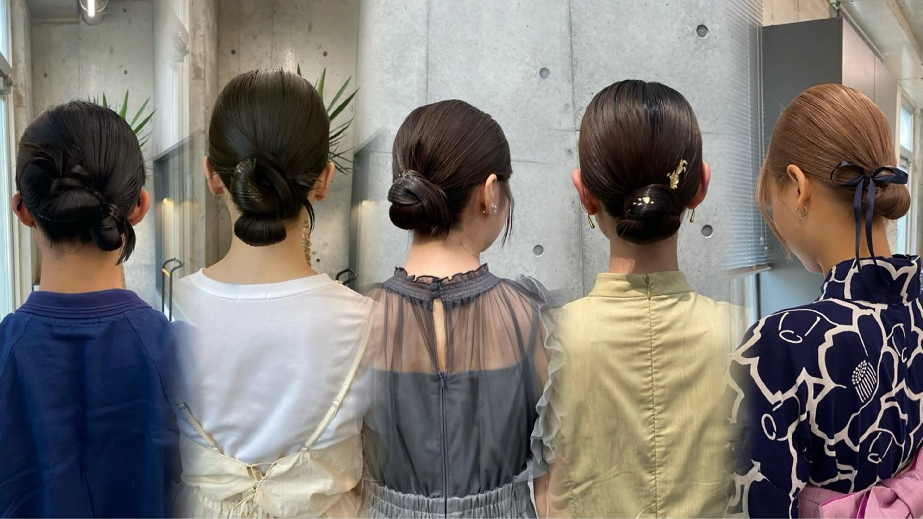 ミディアム カラー ヘアアレンジ ヘアセット mina 🌷のヘアスタイル