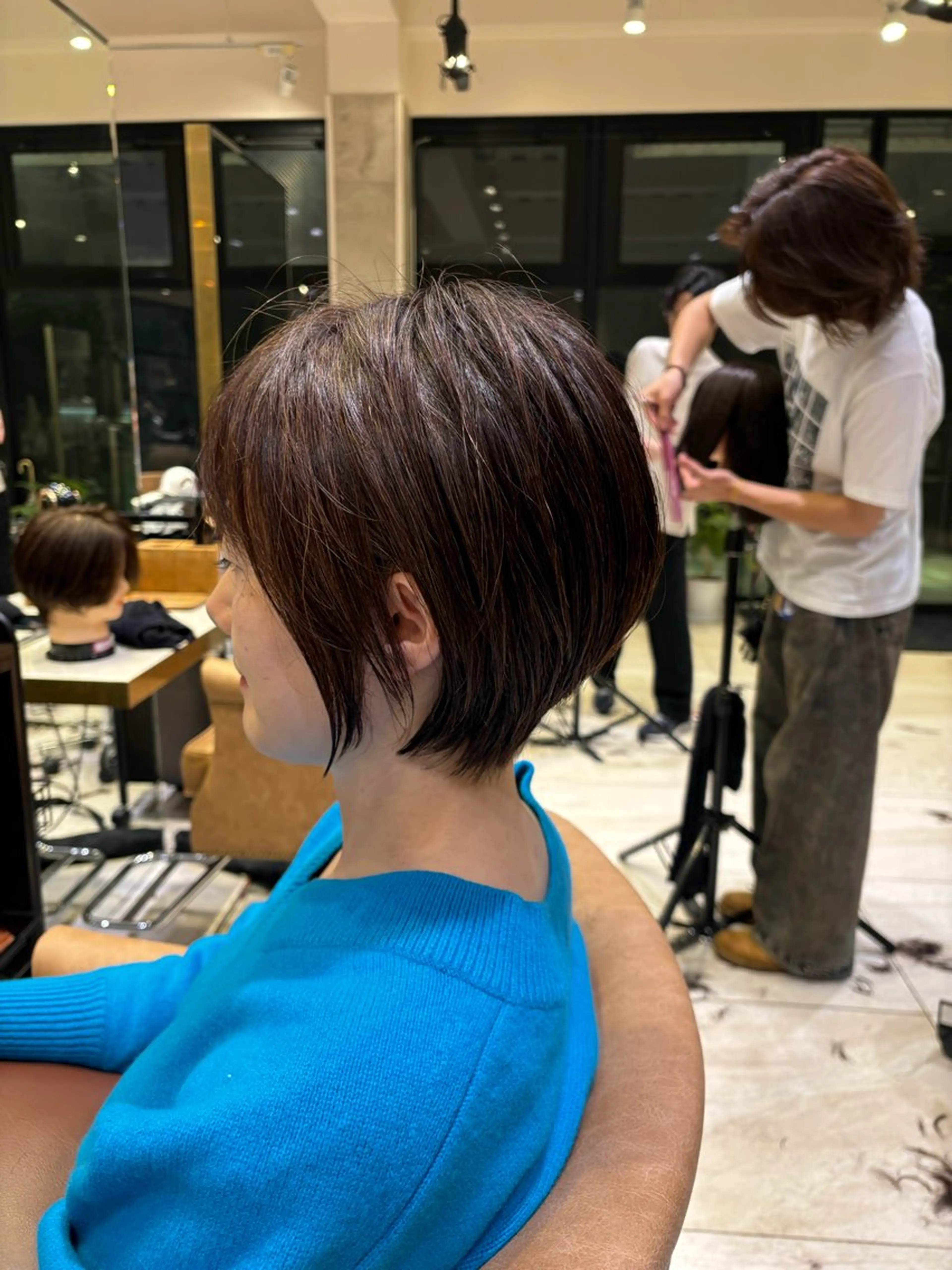 ショート 無料カットモデル /小顔ショート/荒砂のヘアスタイル