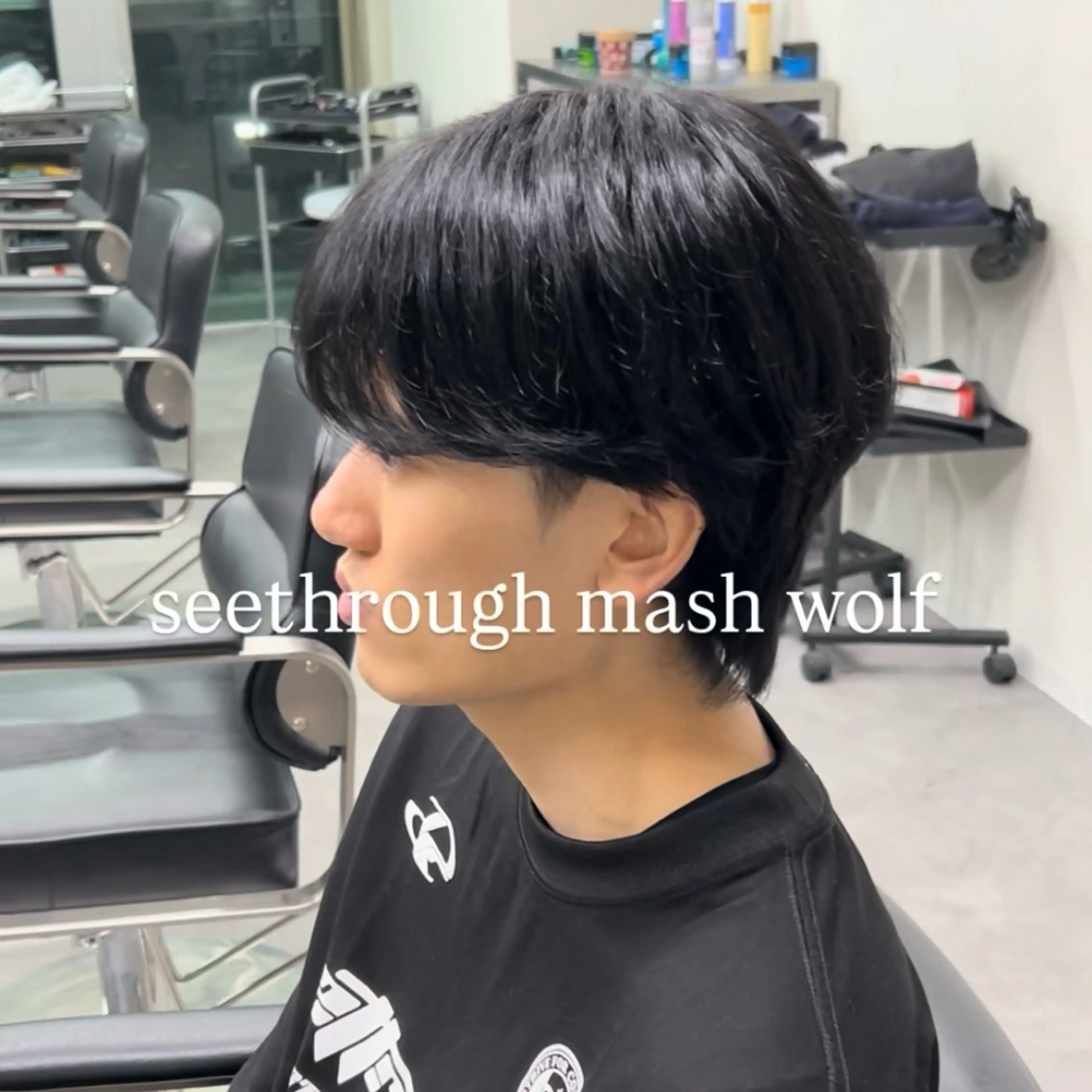 パーマ メンズ カット パーマ men’s salon SAN所属・🤍メンズ韓国ヘア HARUNA🖤のヘアスタイル