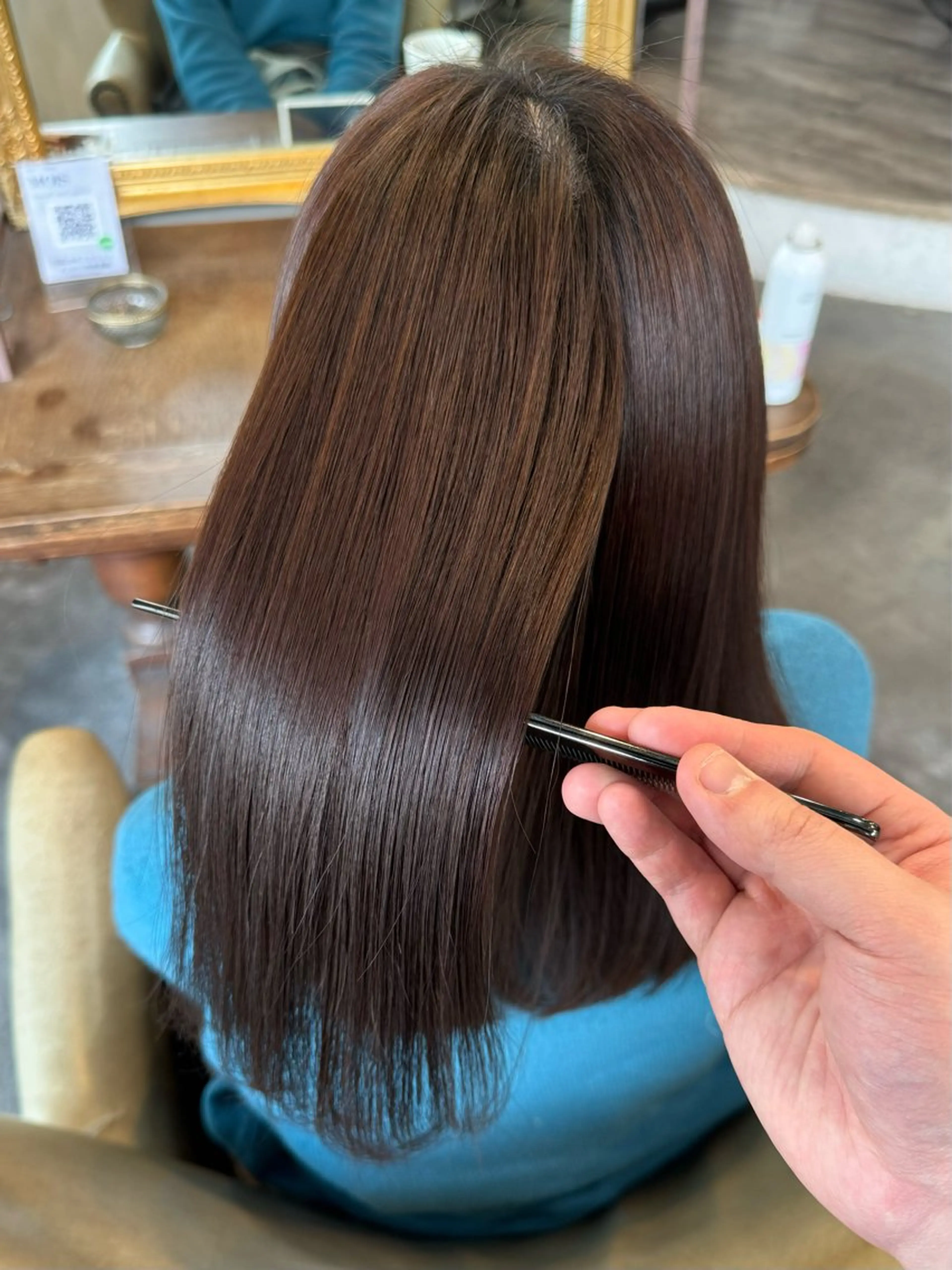 セミロング ショートボブ ボブ ハイライト 髪質改善 縮毛矯正 カット 縮毛矯正 トリートメント 🔆髪質改善 透明感 カラー🔆佐々木貴仁のヘアスタイル