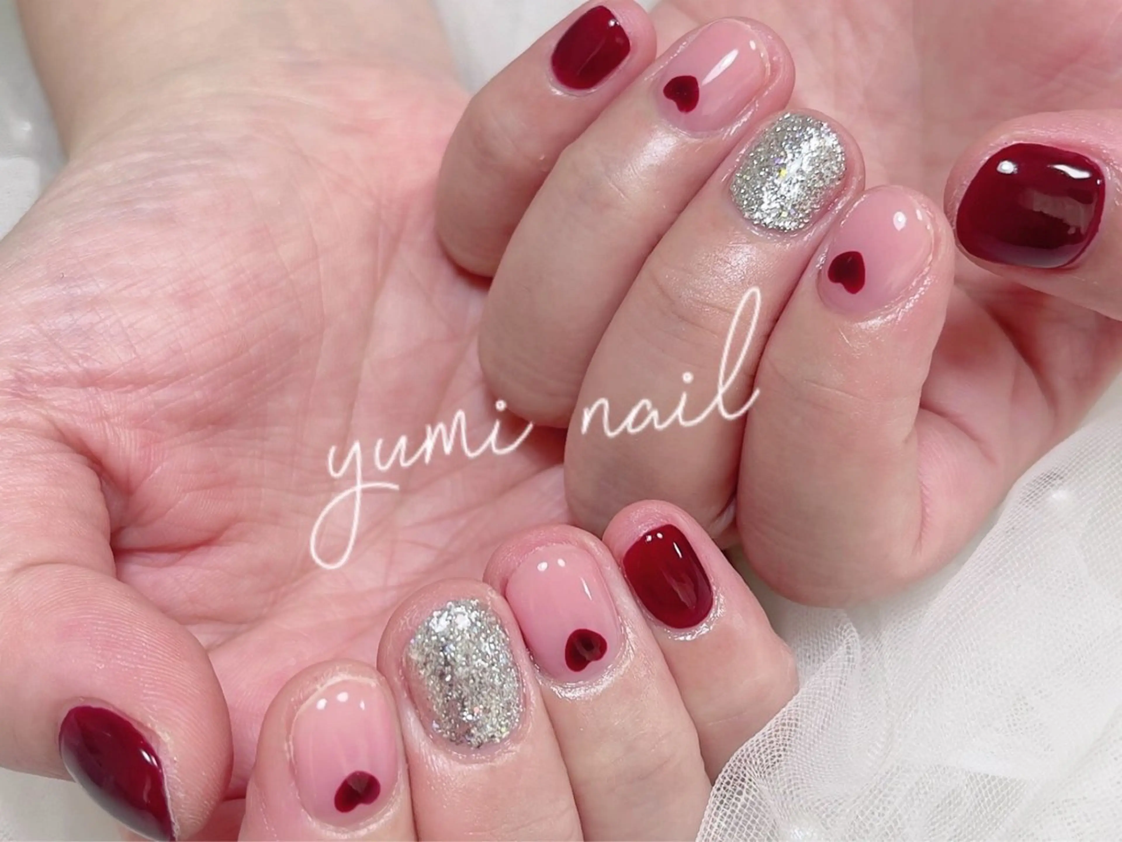 ネイル 𝐲𝐮𝐦𝐢🎀 長さ出しデザイン専門のネイルデザイン