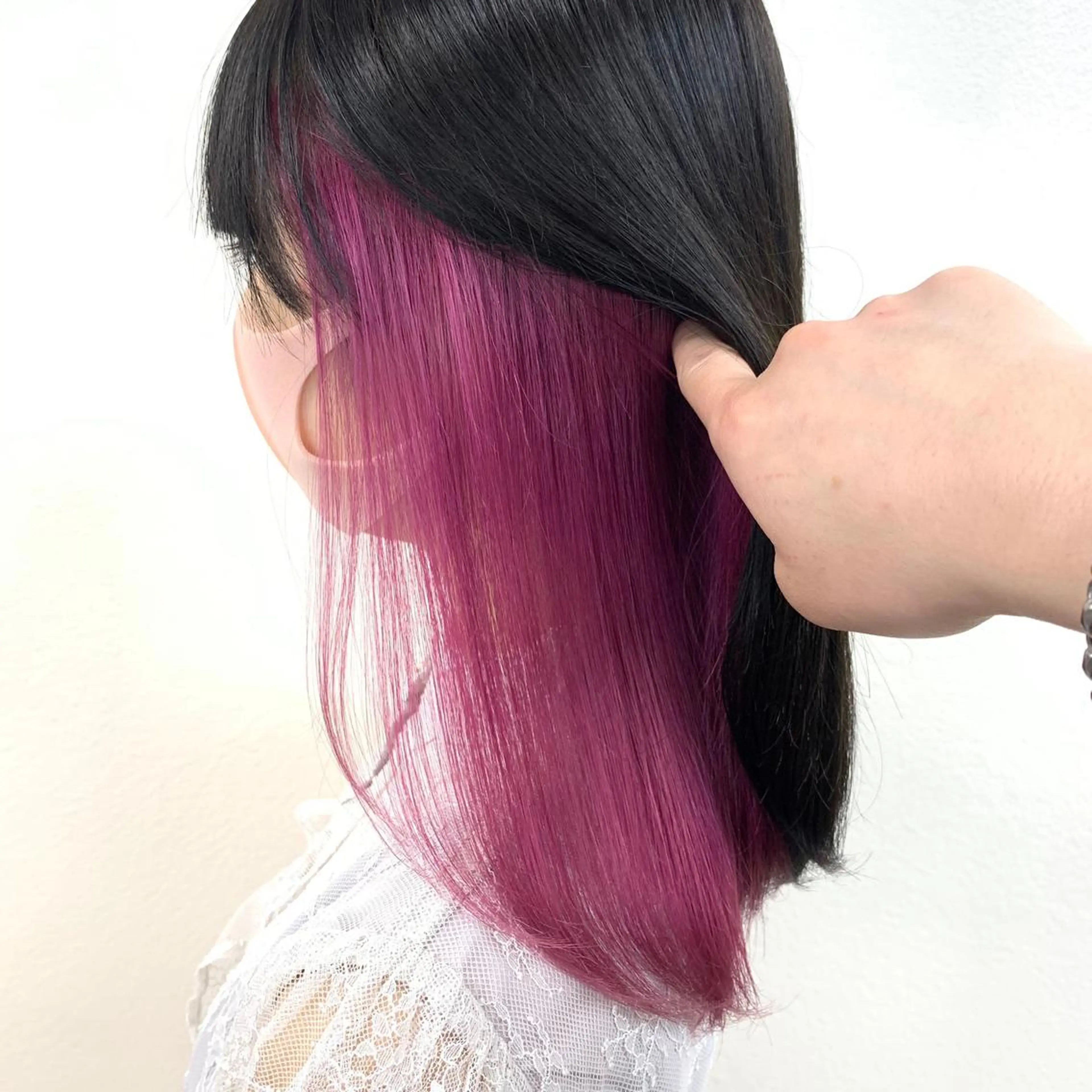 ミディアム カラー 💕上野美容師☁ ブリーチ💖サワのヘアスタイル