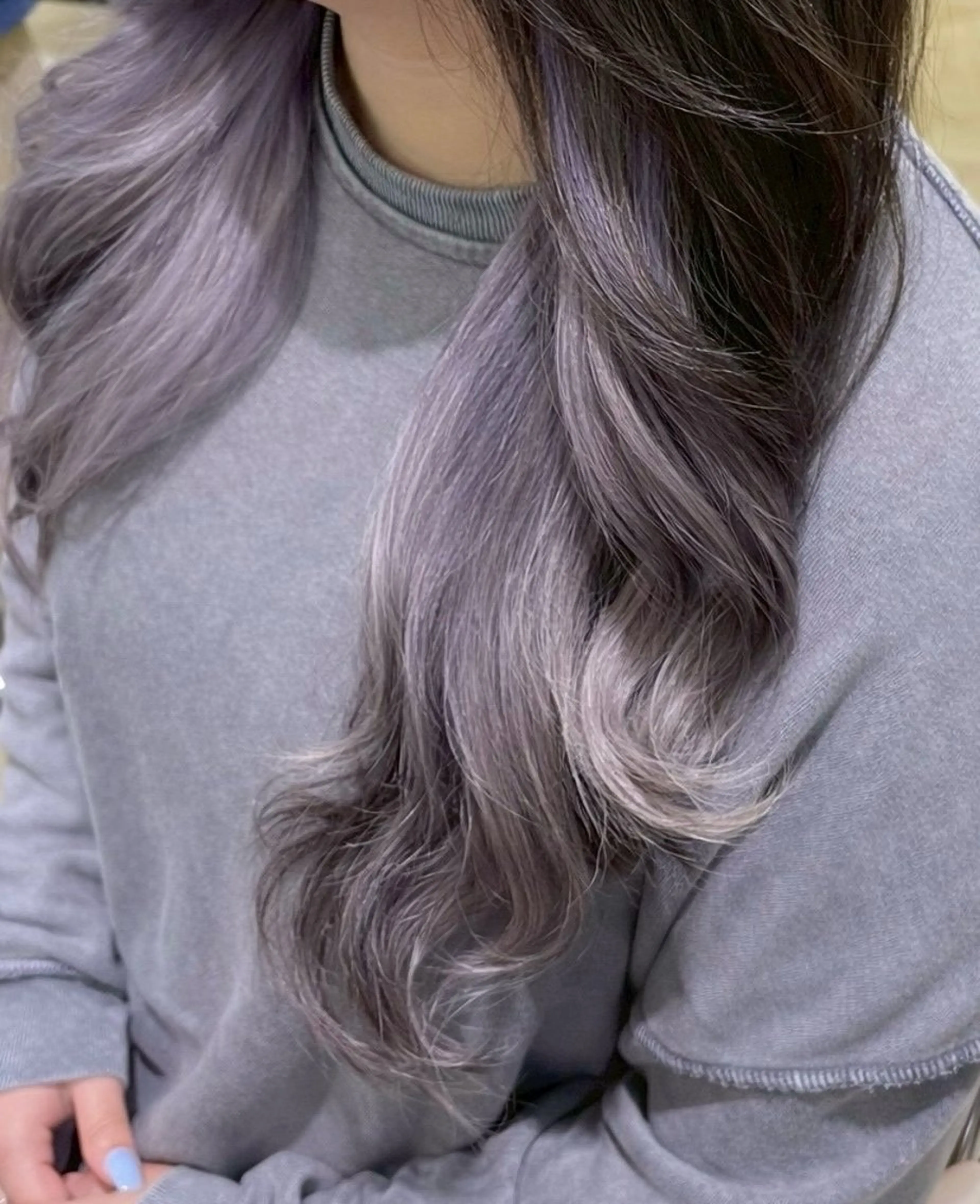 ロング カラー ヘアカラー 横浜/デザインカラー 個性派ヘアメ/まこのヘアスタイル