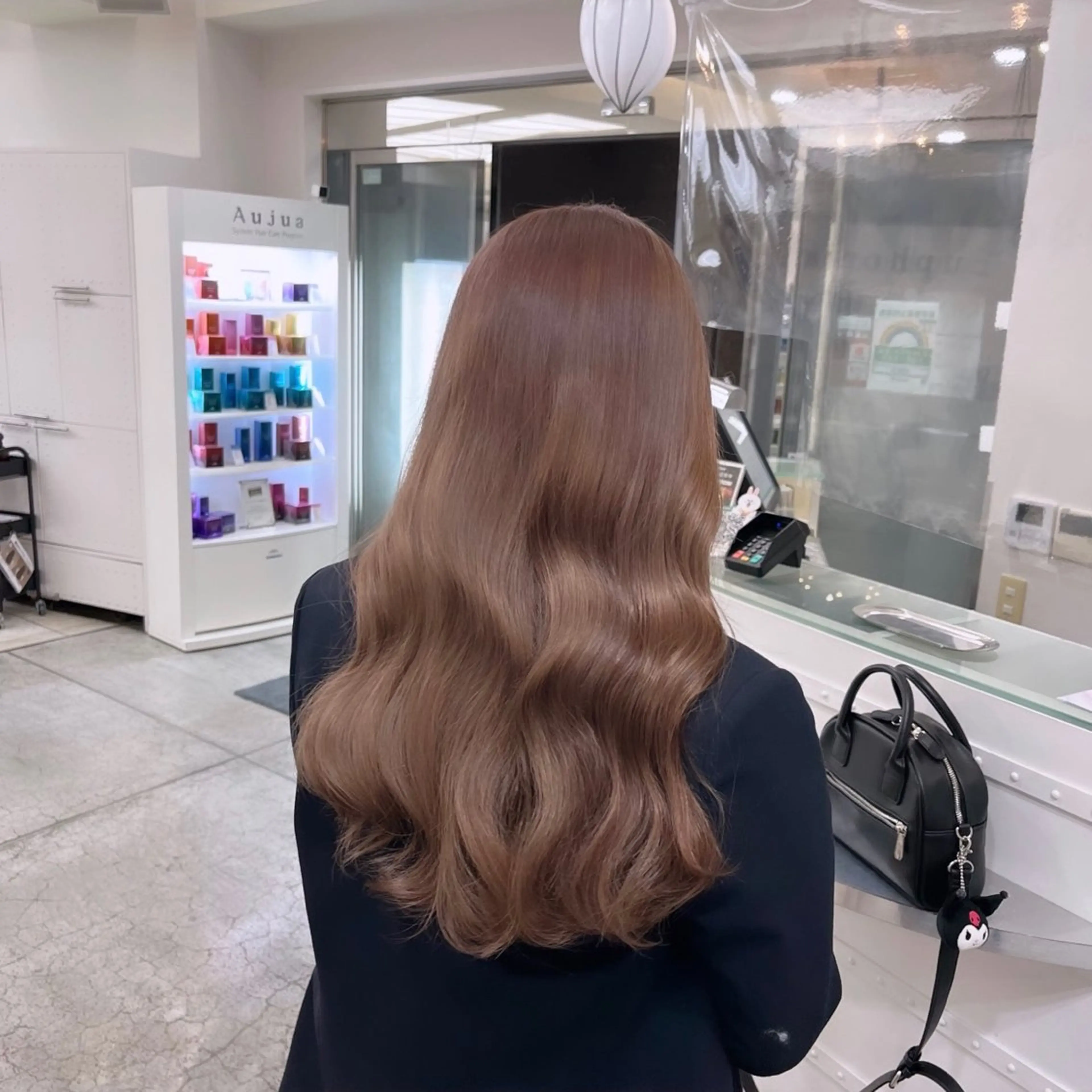 ロング カラー ヘアカラー トリートメント 🐈‍⬛カチモリ/暖 色/𝐌𝐢𝐤𝐮のヘアスタイル