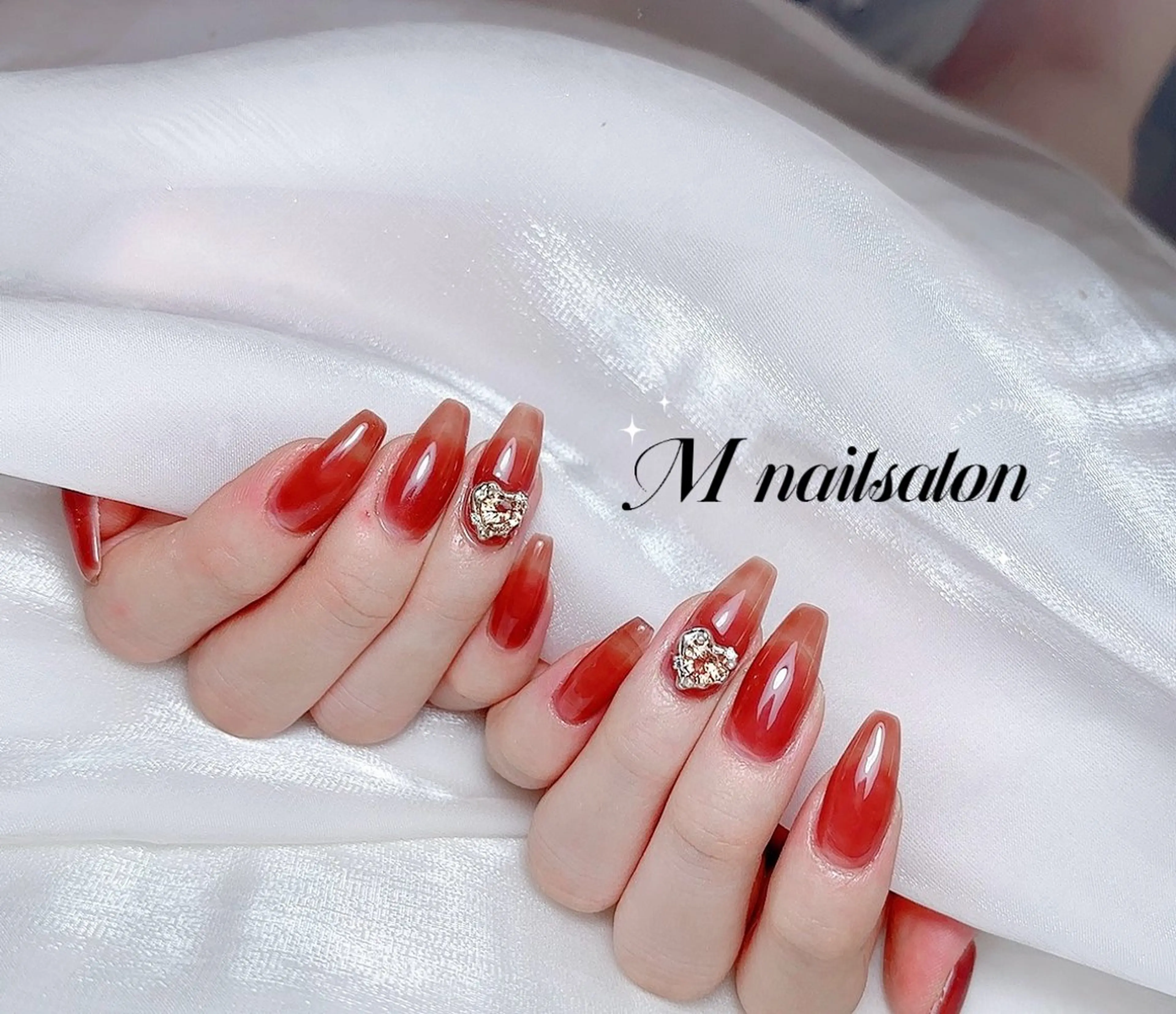 ネイル M🌷nail 長さだし専門店のネイルデザイン