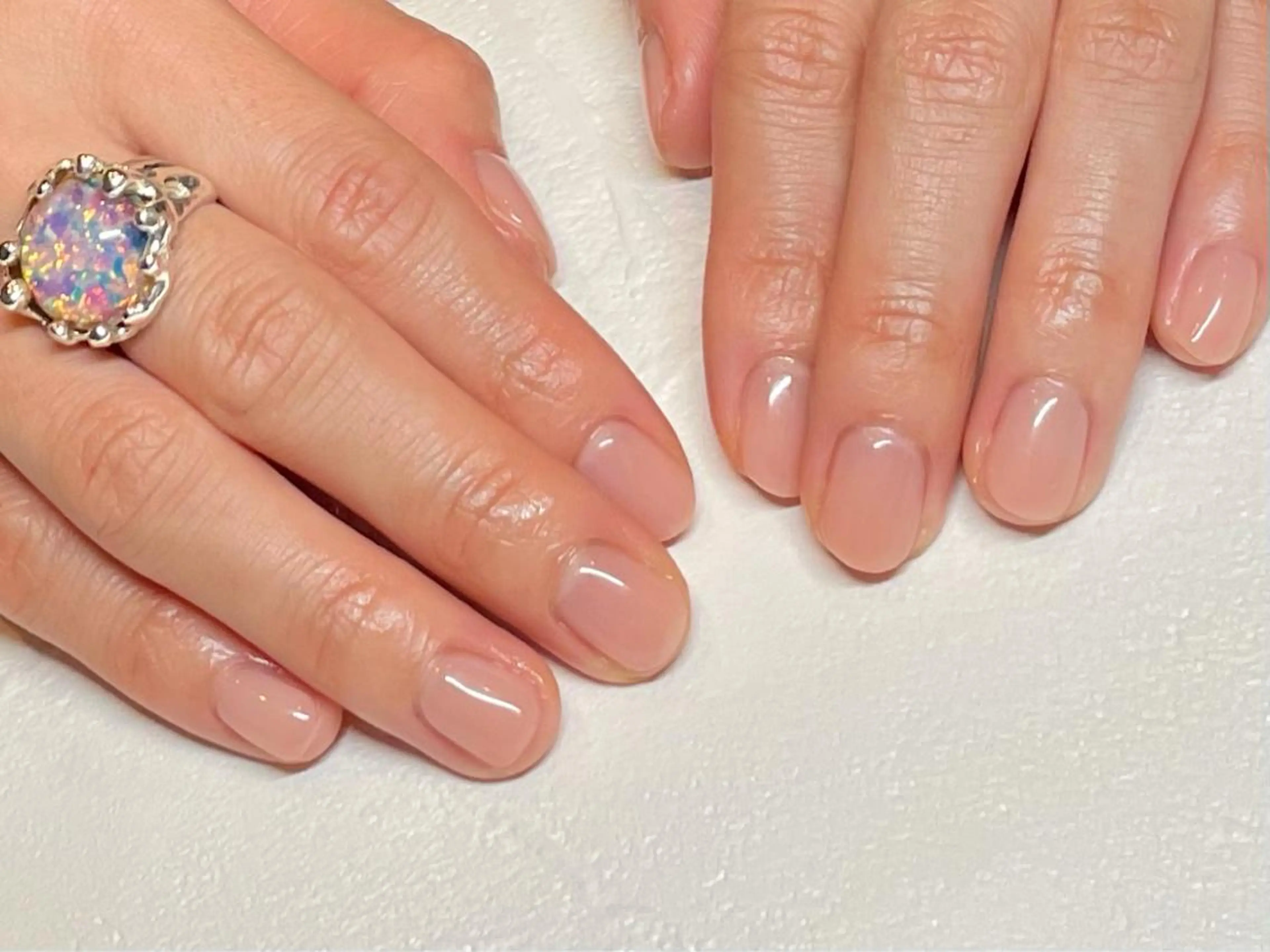 ネイル ワンカラーネイル ささき れいなのネイルデザイン