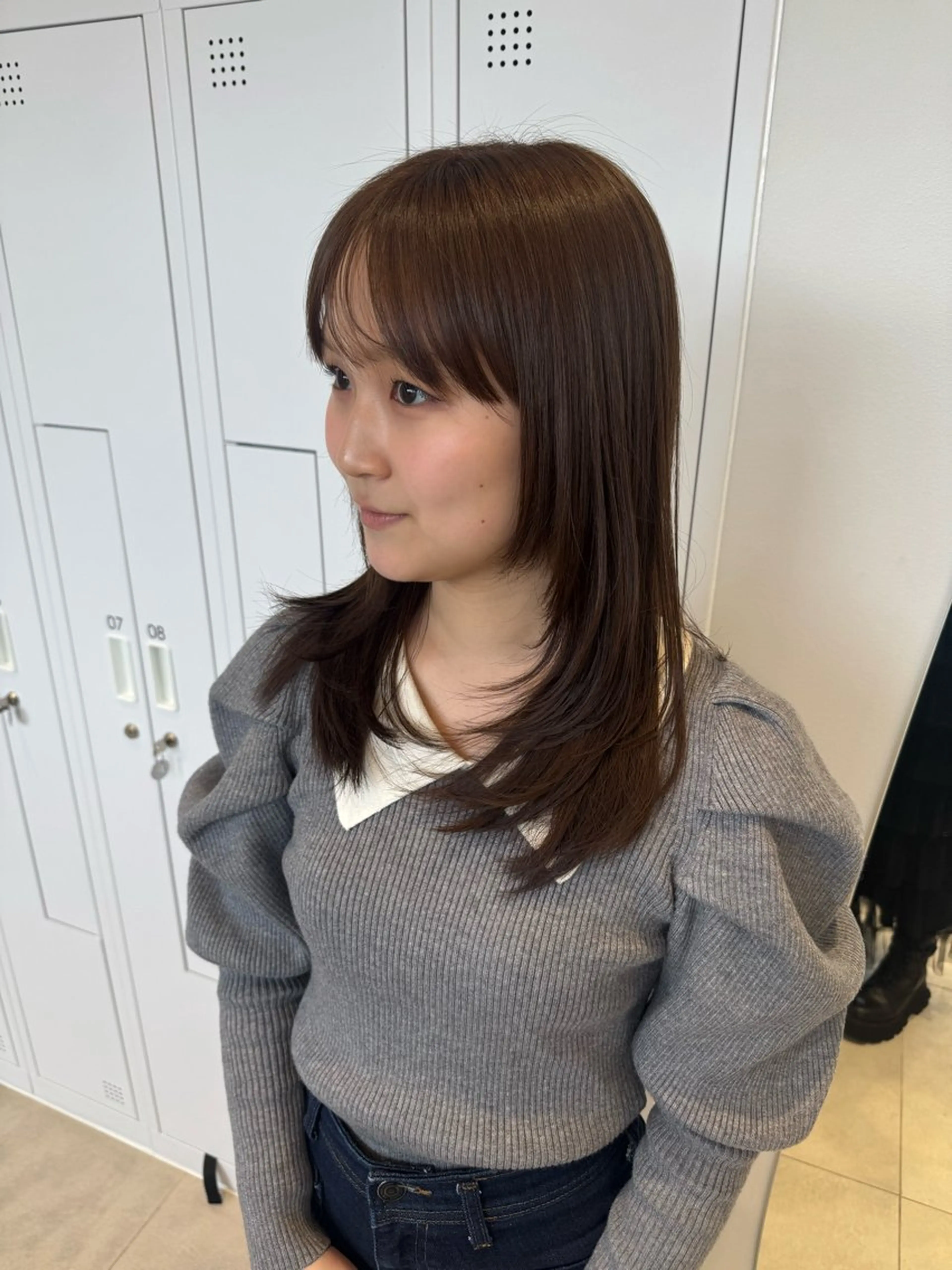 ミディアム 卒業式のヘアスタイル funa/京都河原町 /艶髪/暖色のヘアスタイル