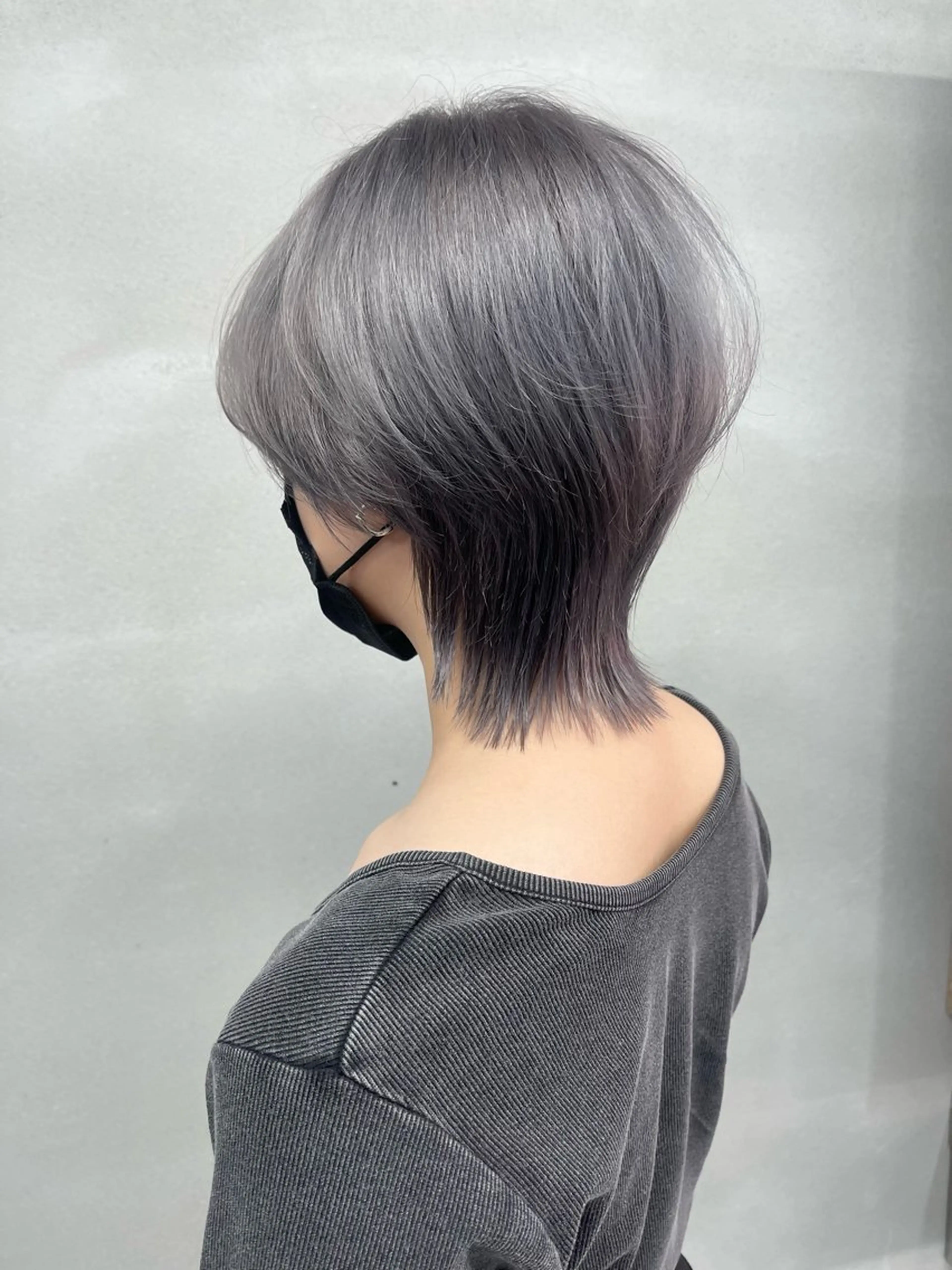 ショート カット ヘアカラー 柏 ウルフ/レイヤー 田中佐和🐺のヘアスタイル