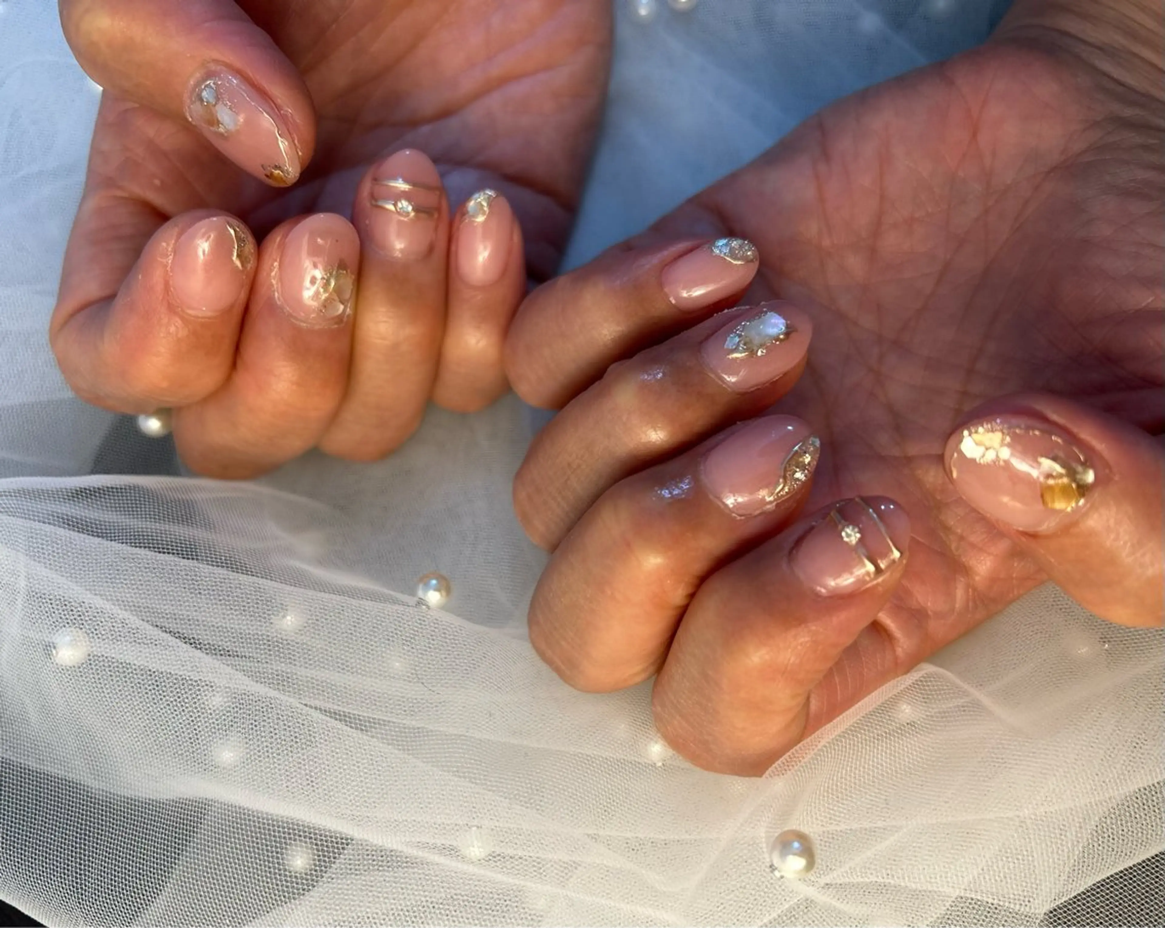 ネイル ハンドネイル フットネイル ✴︎ Delightのネイルデザイン