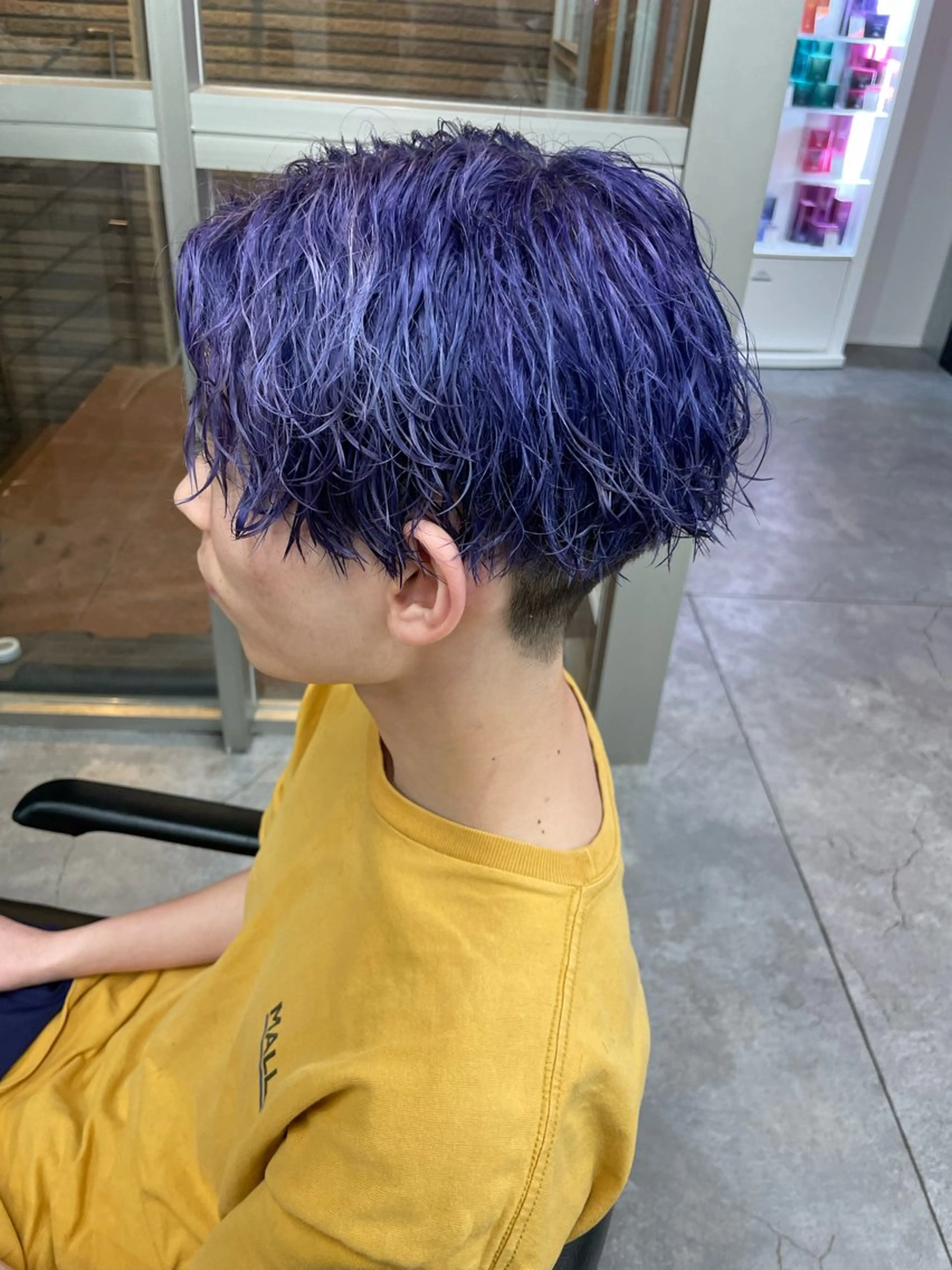 カラー パーマ メンズ カット ヘアカラー パーマ 町田エリアＮｏ．１/ パーマ特化/太田京希のヘアスタイル