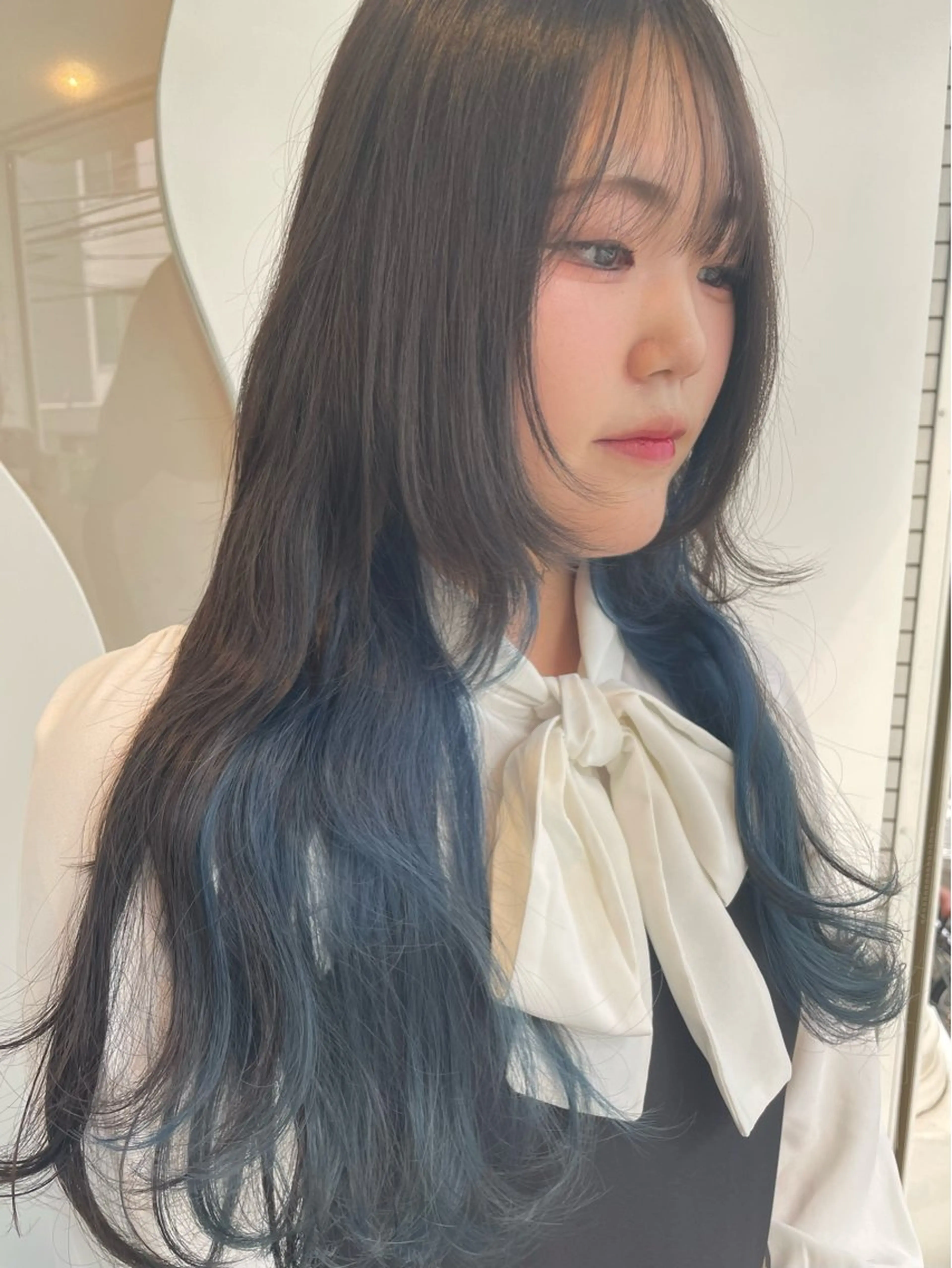 ロング ウルフカット カット ヘアカラー 🐺高椋 海/ウルフ/レイヤーのヘアスタイル