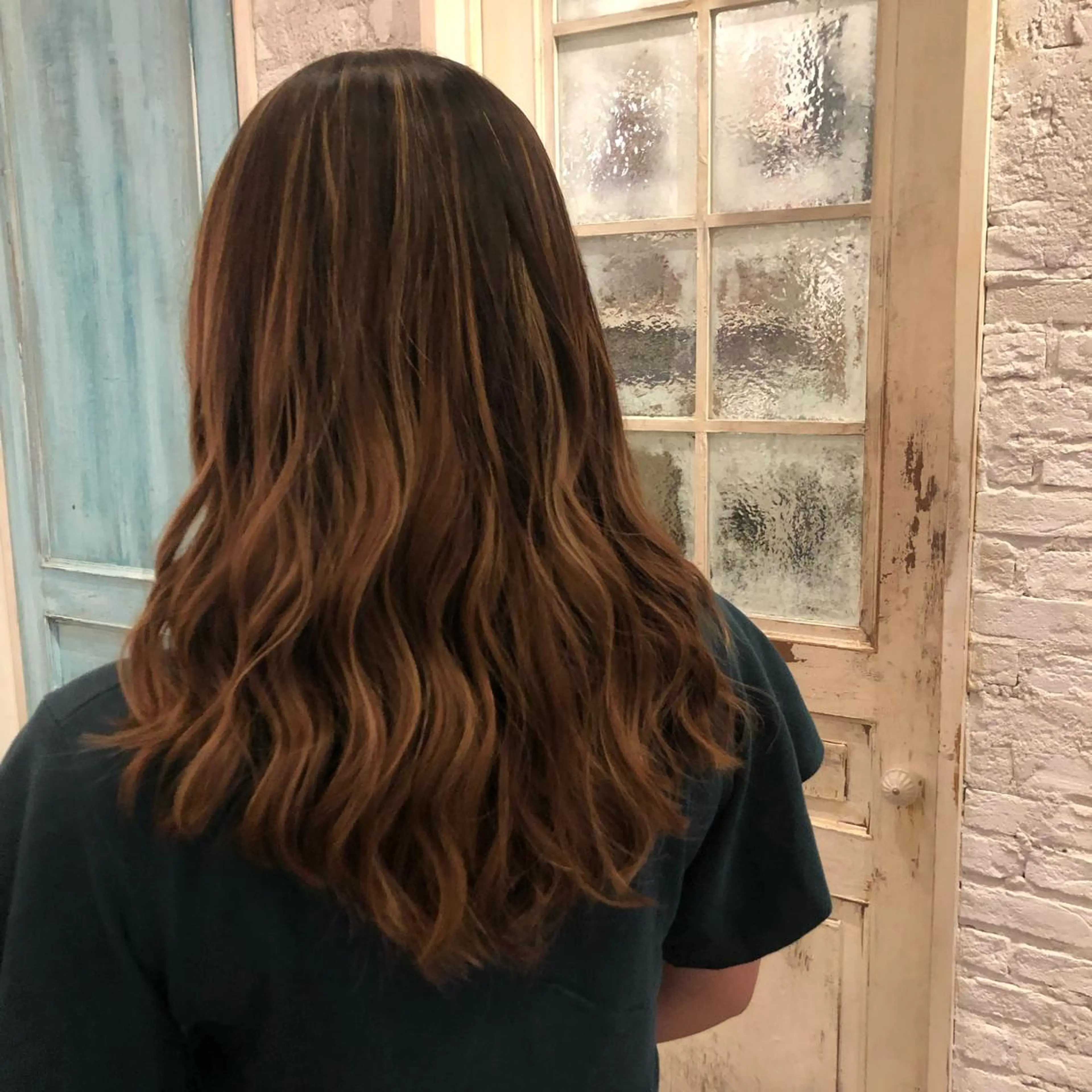 ロング 🫧ハイトーン/ レイヤー/望月涼🫧のヘアスタイル