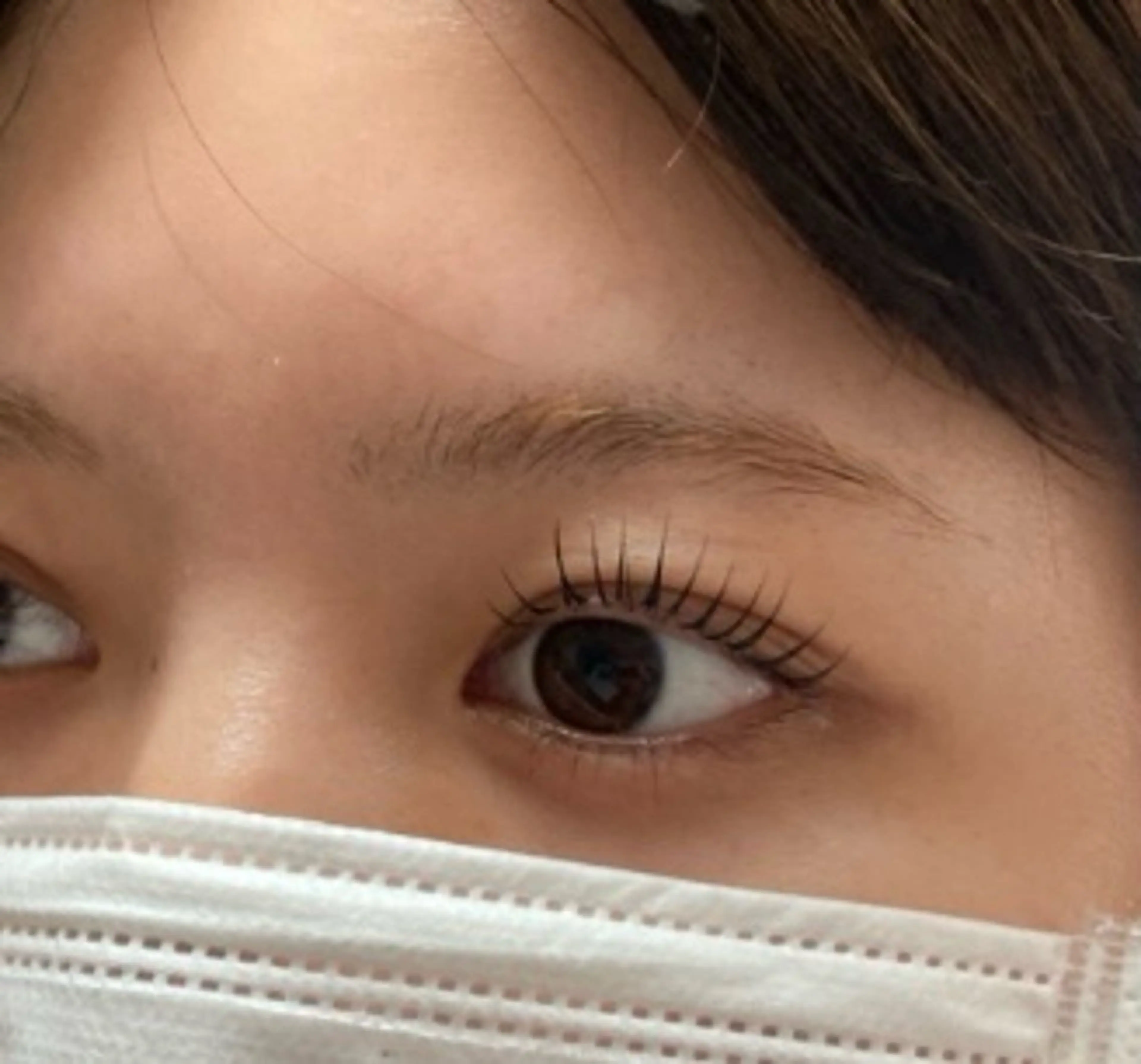 マツエク・マツパ 下まつげエクステ 一重×まつ毛パーマ Fleuve フルーヴのマツエク・マツパデザイン