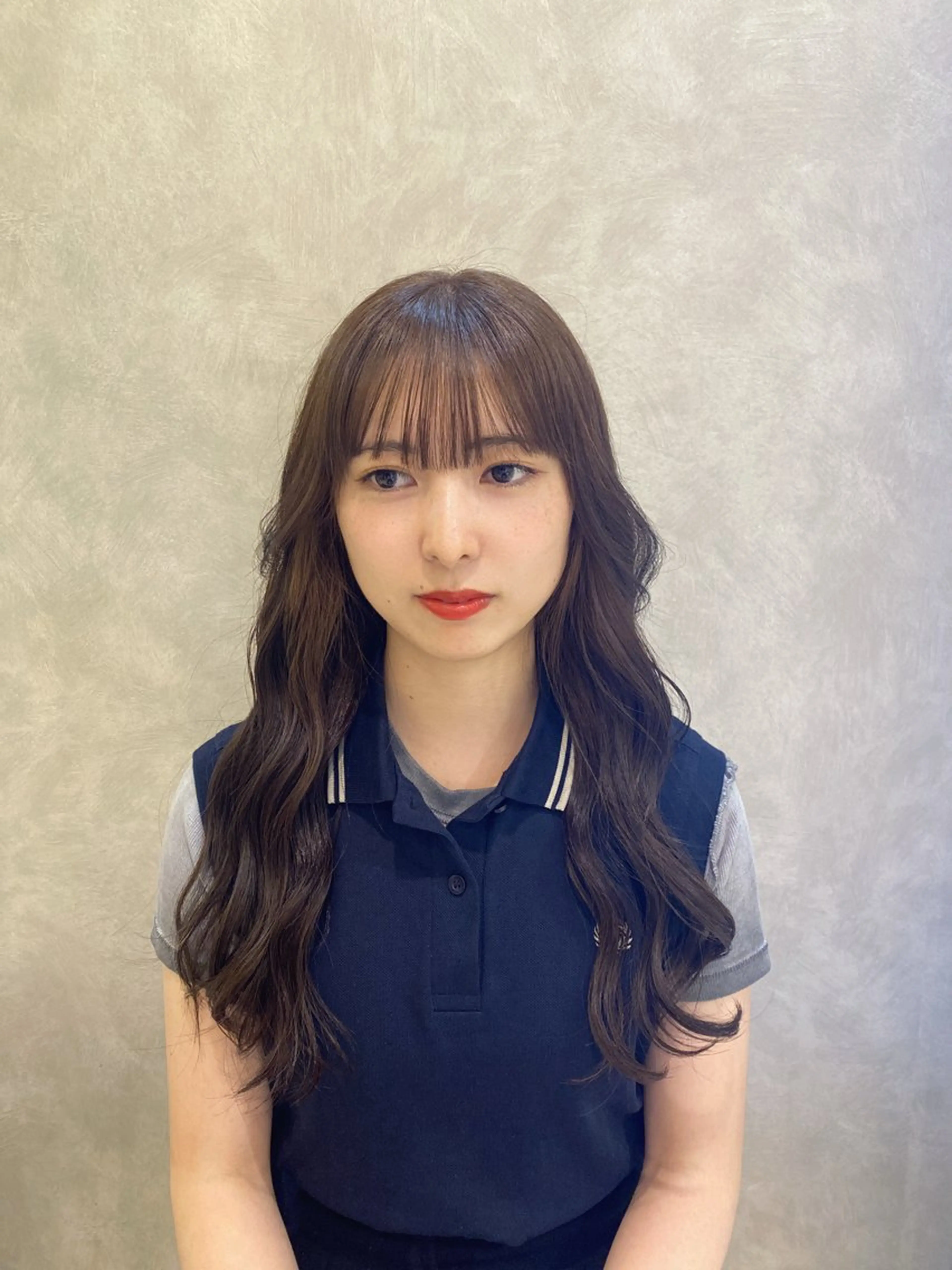 ロング カラー あいり 福岡美容師のヘアスタイル