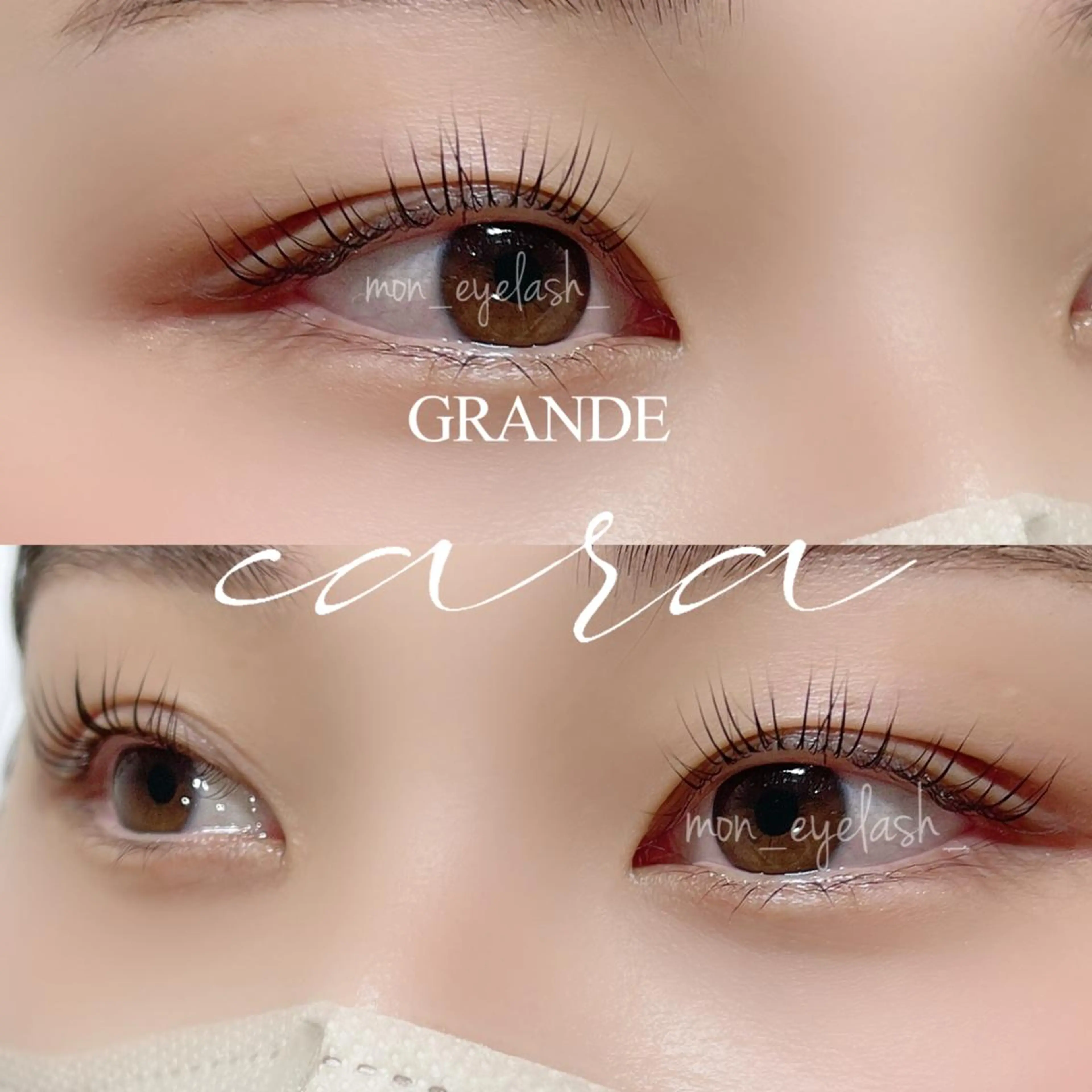 マツエク・マツパ アイブロウ パリジェンヌラッシュリフト マツパ GRANDEcara 栄　Miki🍀のマツエク・マツパデザイン