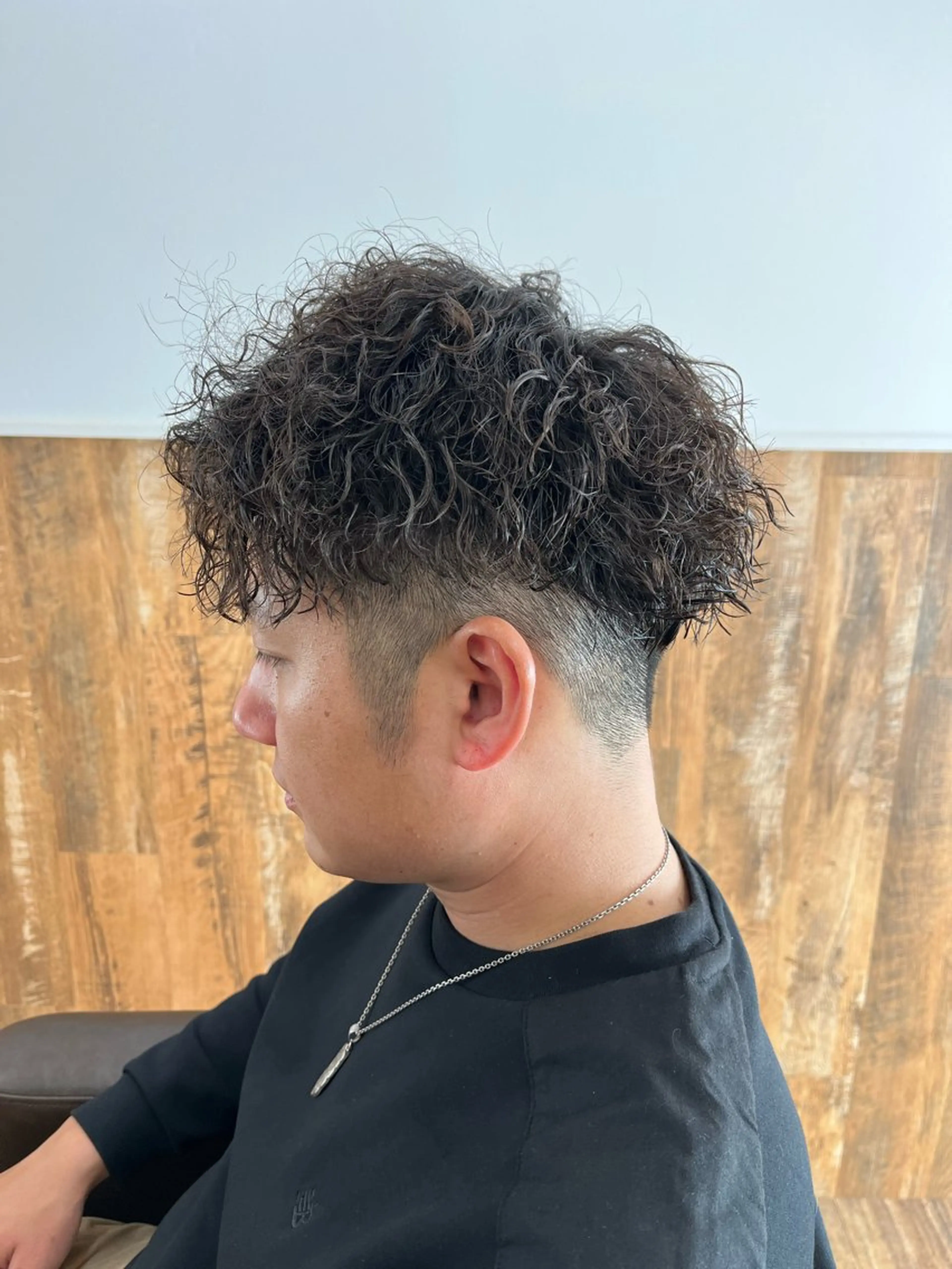 メンズ カット パーマ 鬼松沙弥 ❤︎メンズパーマのヘアスタイル