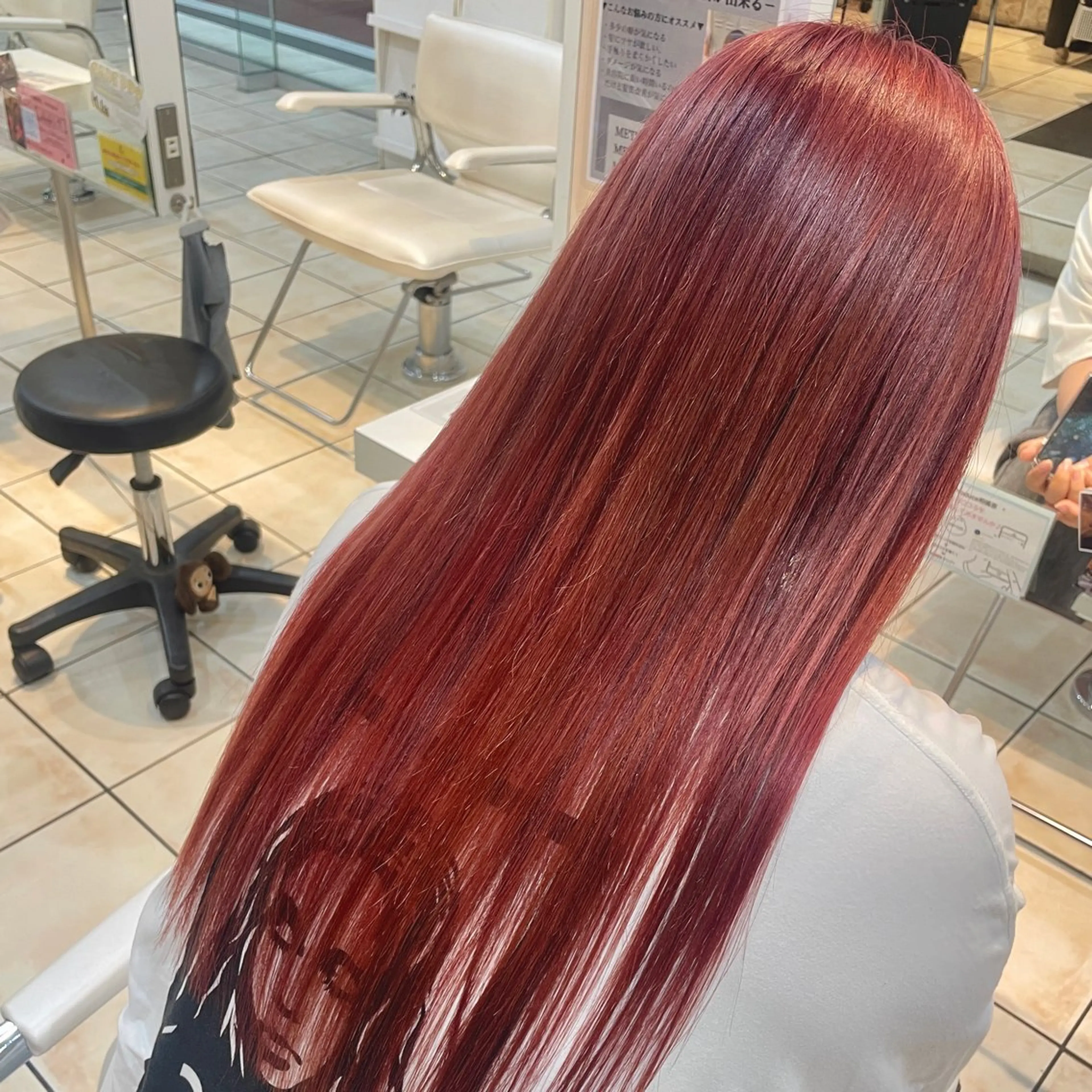 ロング カラー ヘアカラー ブリーチ/ヘアセット 【𝙍𝙞𝙣𝙤】のヘアスタイル