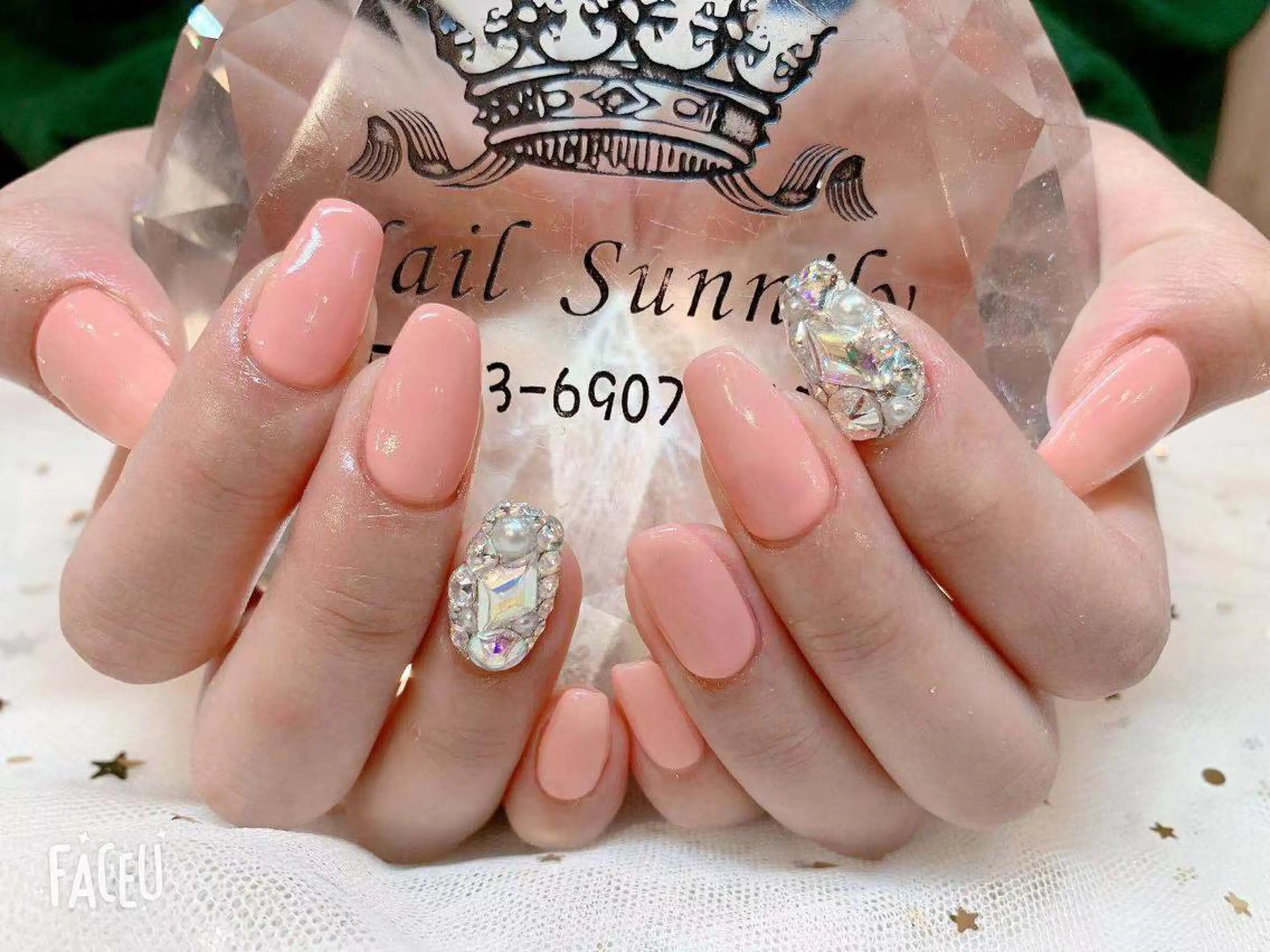 ネイル 長さだし専門店 M2　rikaのネイルデザイン