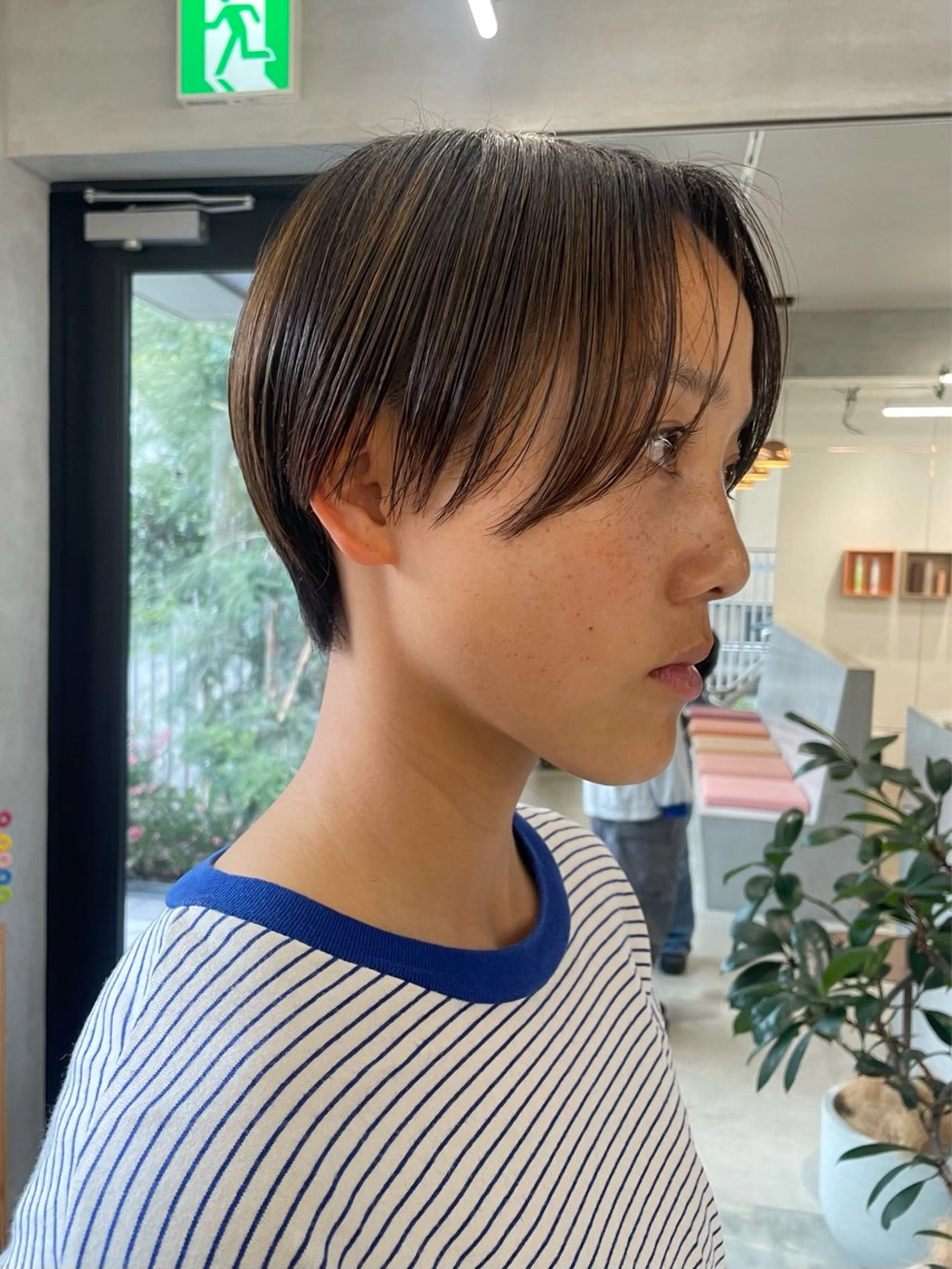 ショート ショートヘア カット 鶴井 美空のヘアスタイル