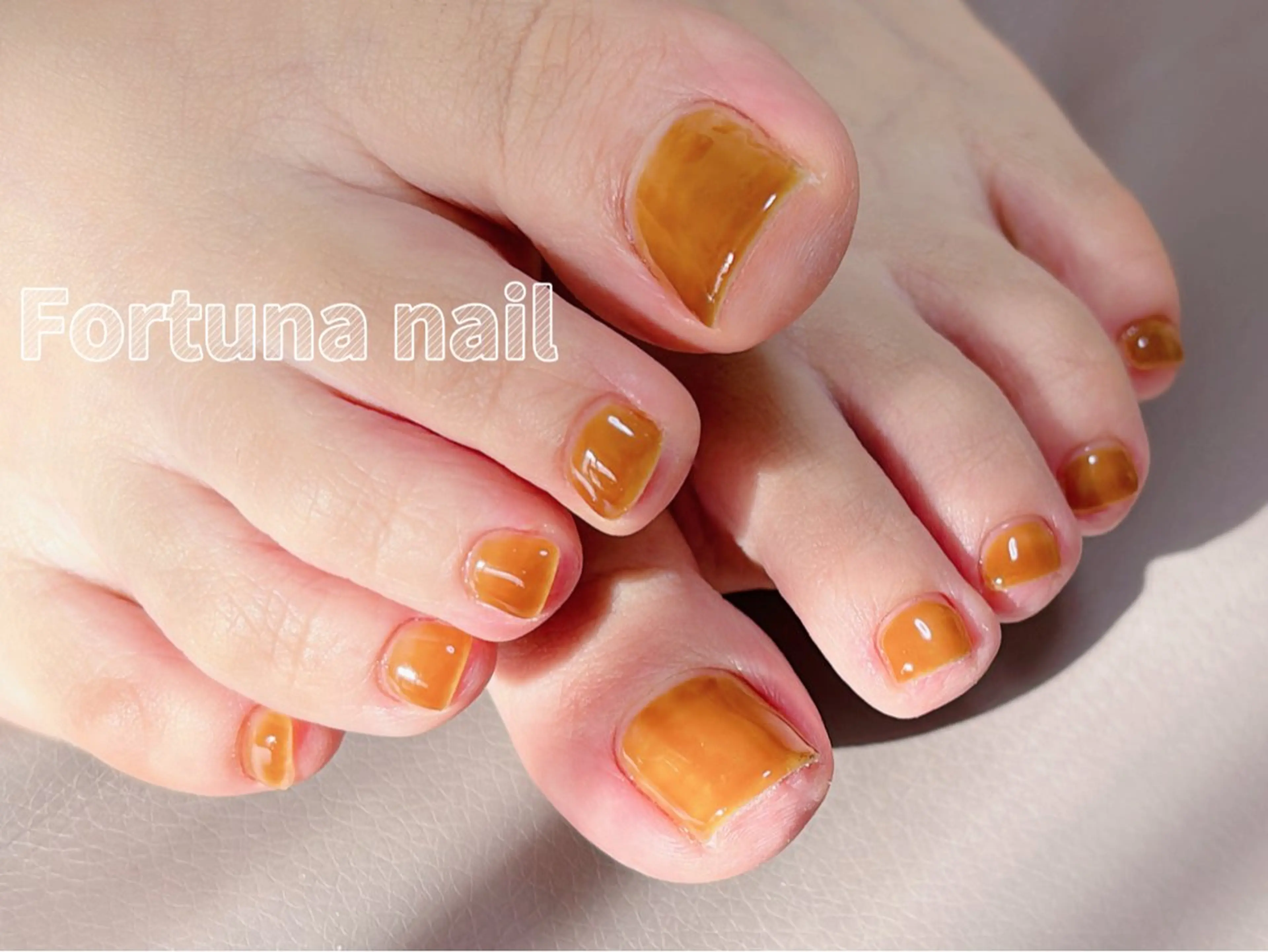 ネイル フットネイル Nail •Head スパFortunaのネイルデザイン