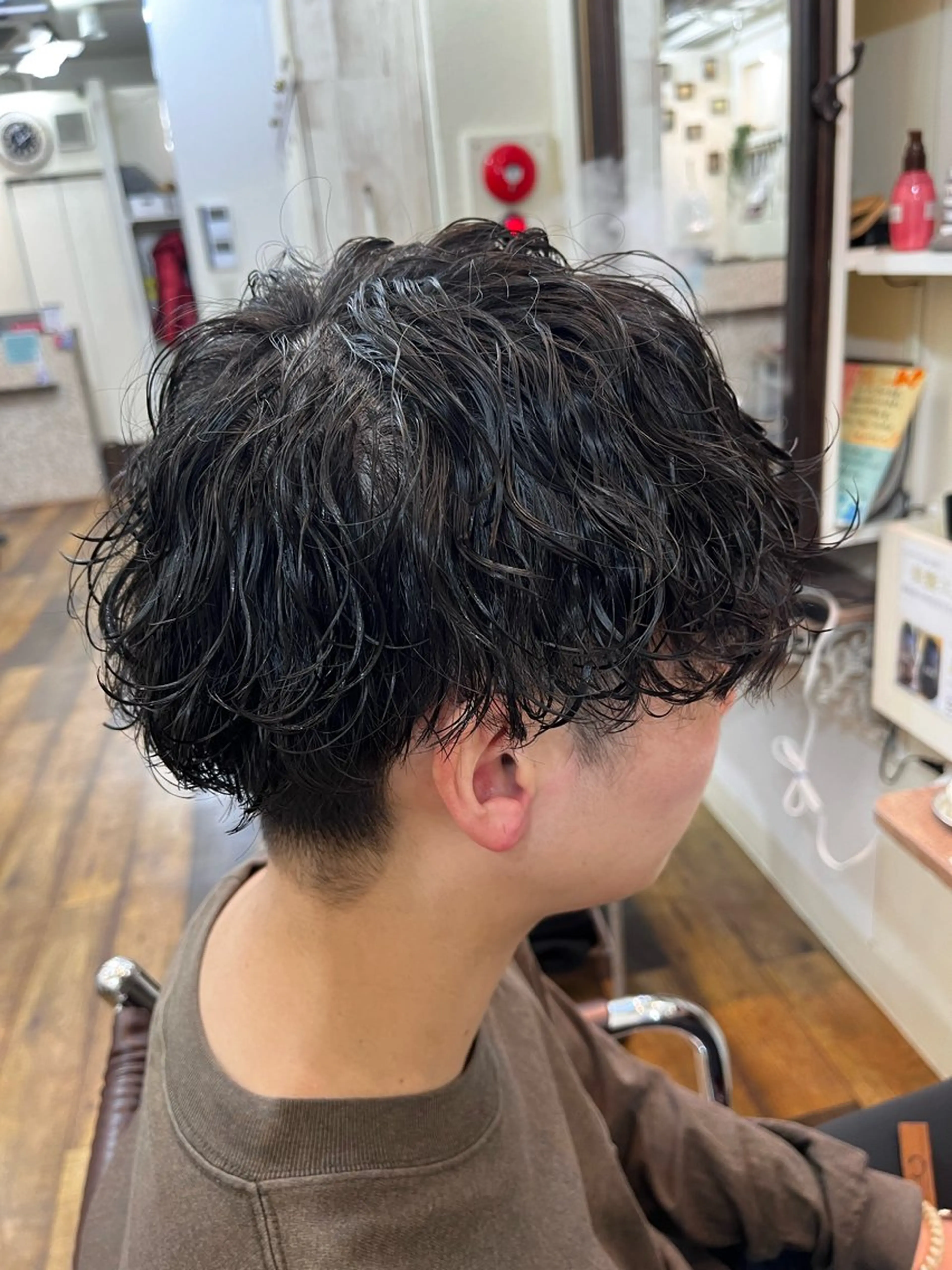 カラー パーマ Lily hair所属・メンズ’ショート特化 クロスのヘアスタイル