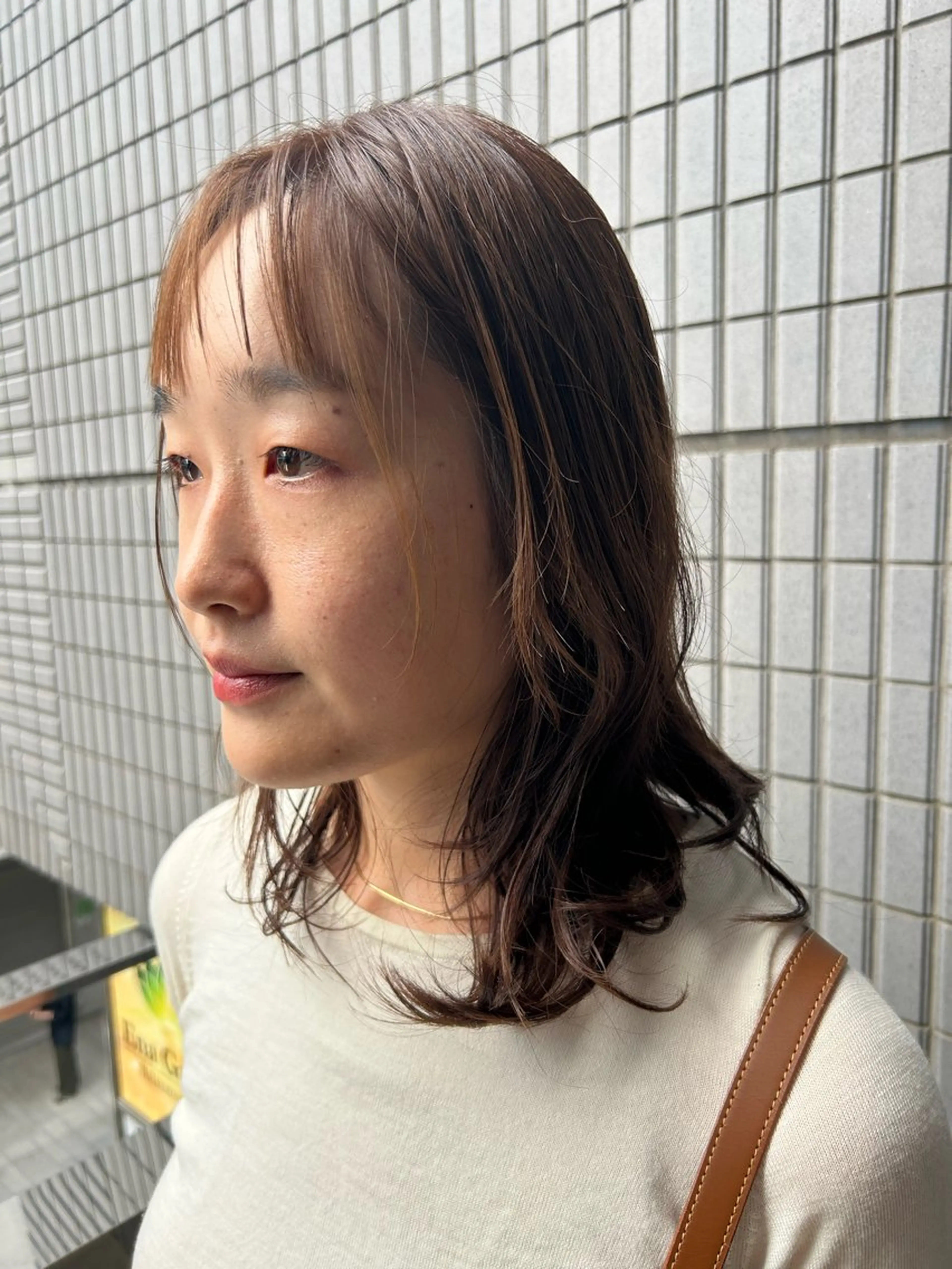 セミロング カット 横浜カラー/パーマ/ SAKI💫のヘアスタイル