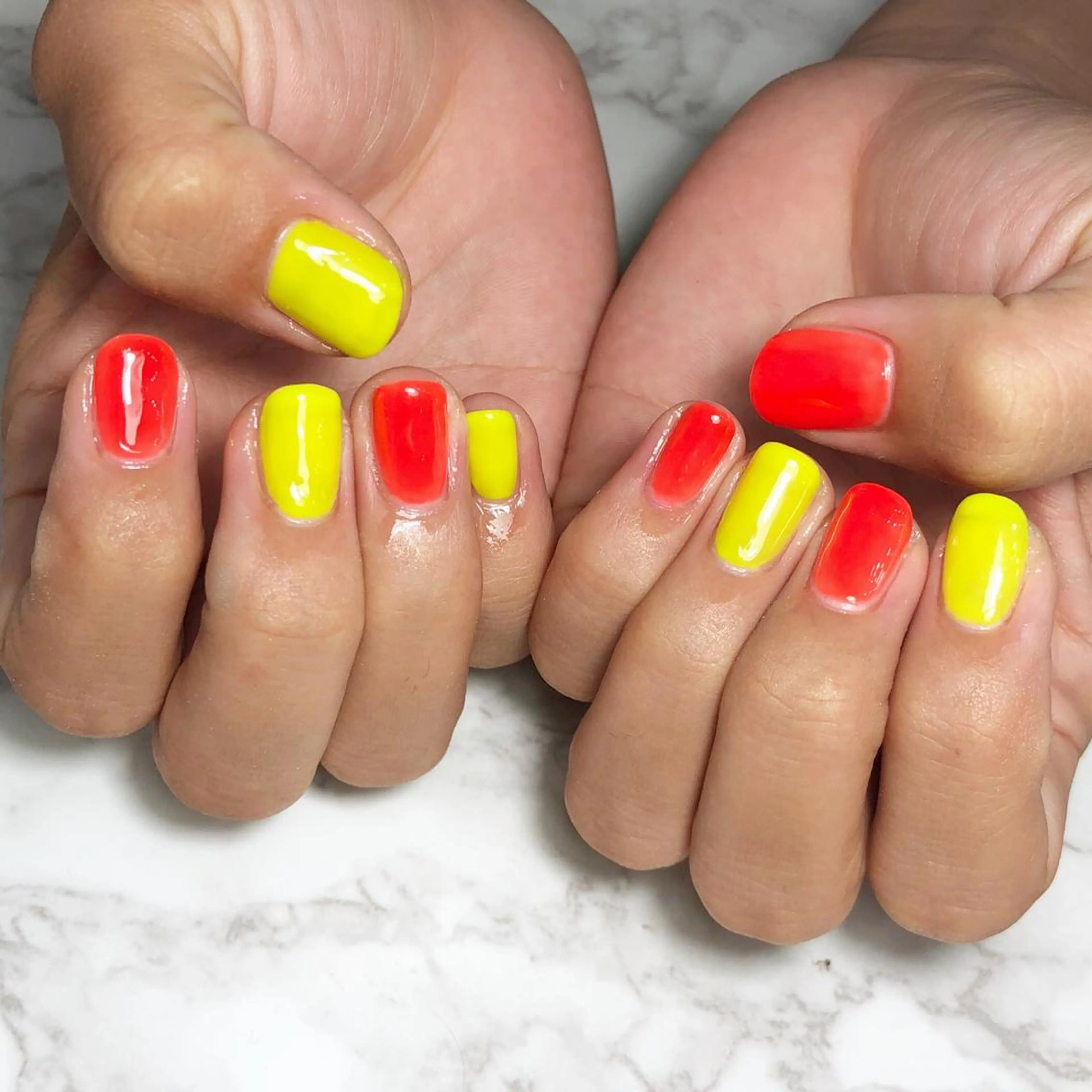 ネイル ハンドネイル ハンドケア Hair salon Irie所属・與儀 知佳のネイルデザイン