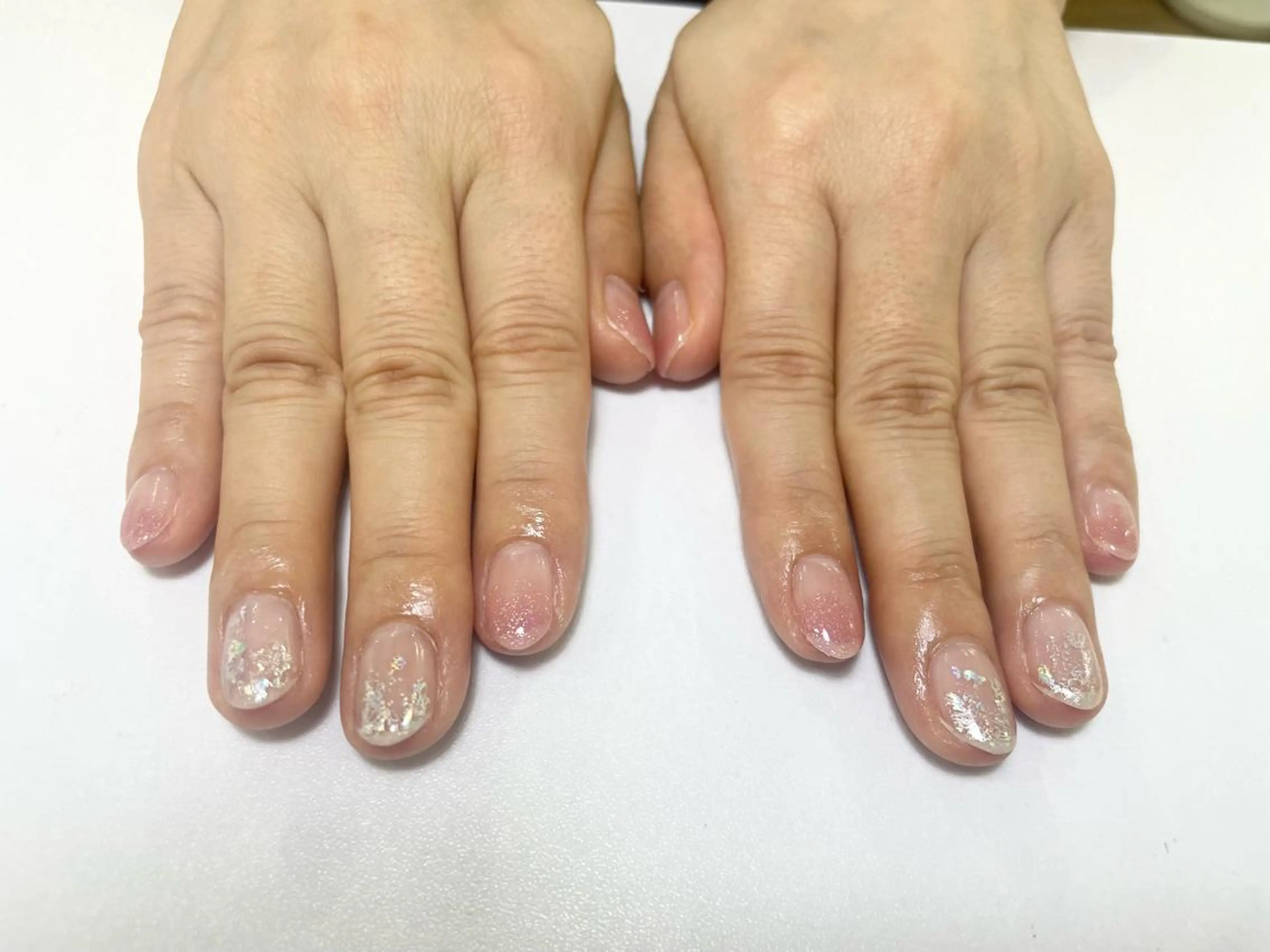 ネイル クリアネイル ニュアンスネイル Ｏ. HARUKAのネイルデザイン