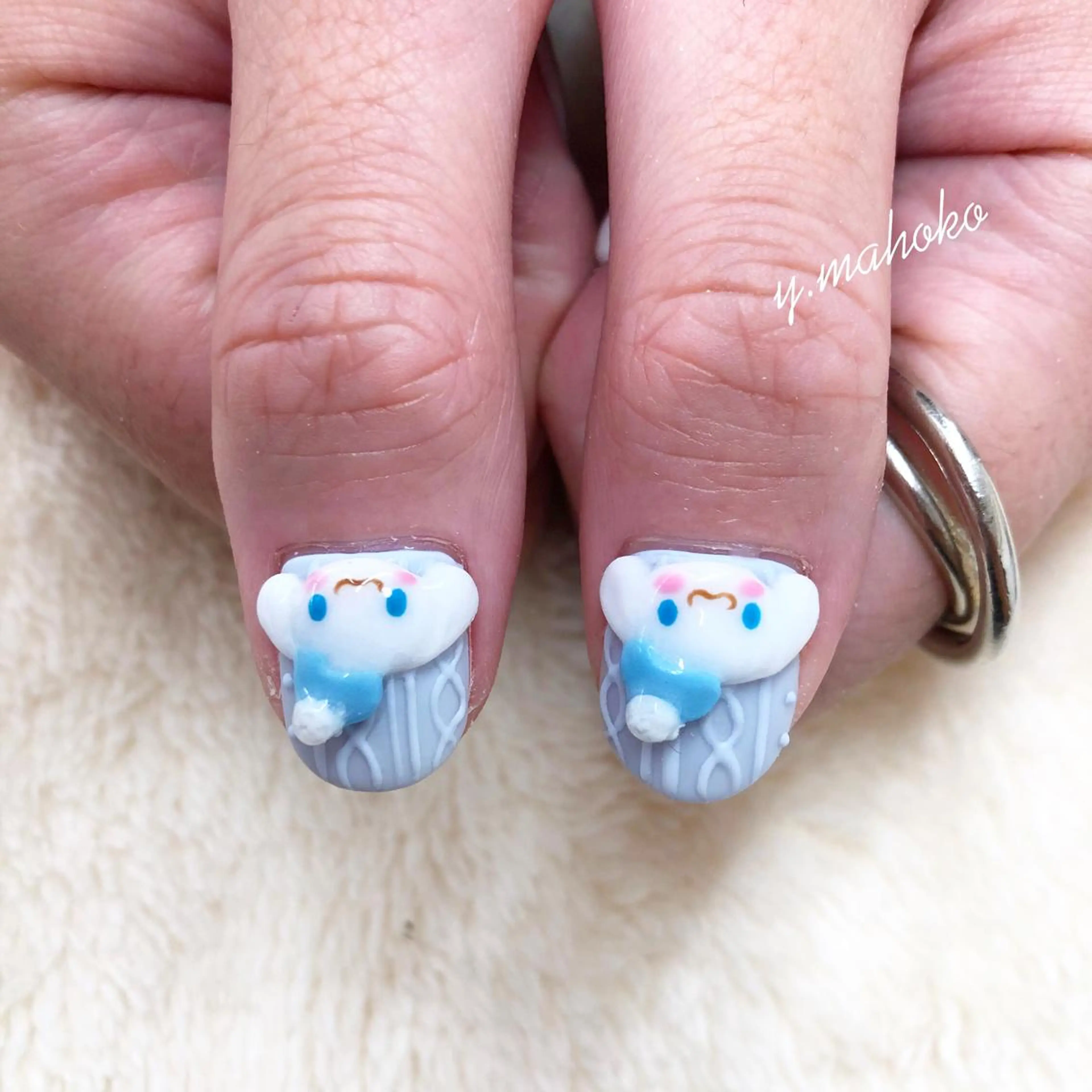 ネイル ハンドネイル She nail studio 原宿所属・パラジェル有/ スカルプ/mahoのネイルデザイン