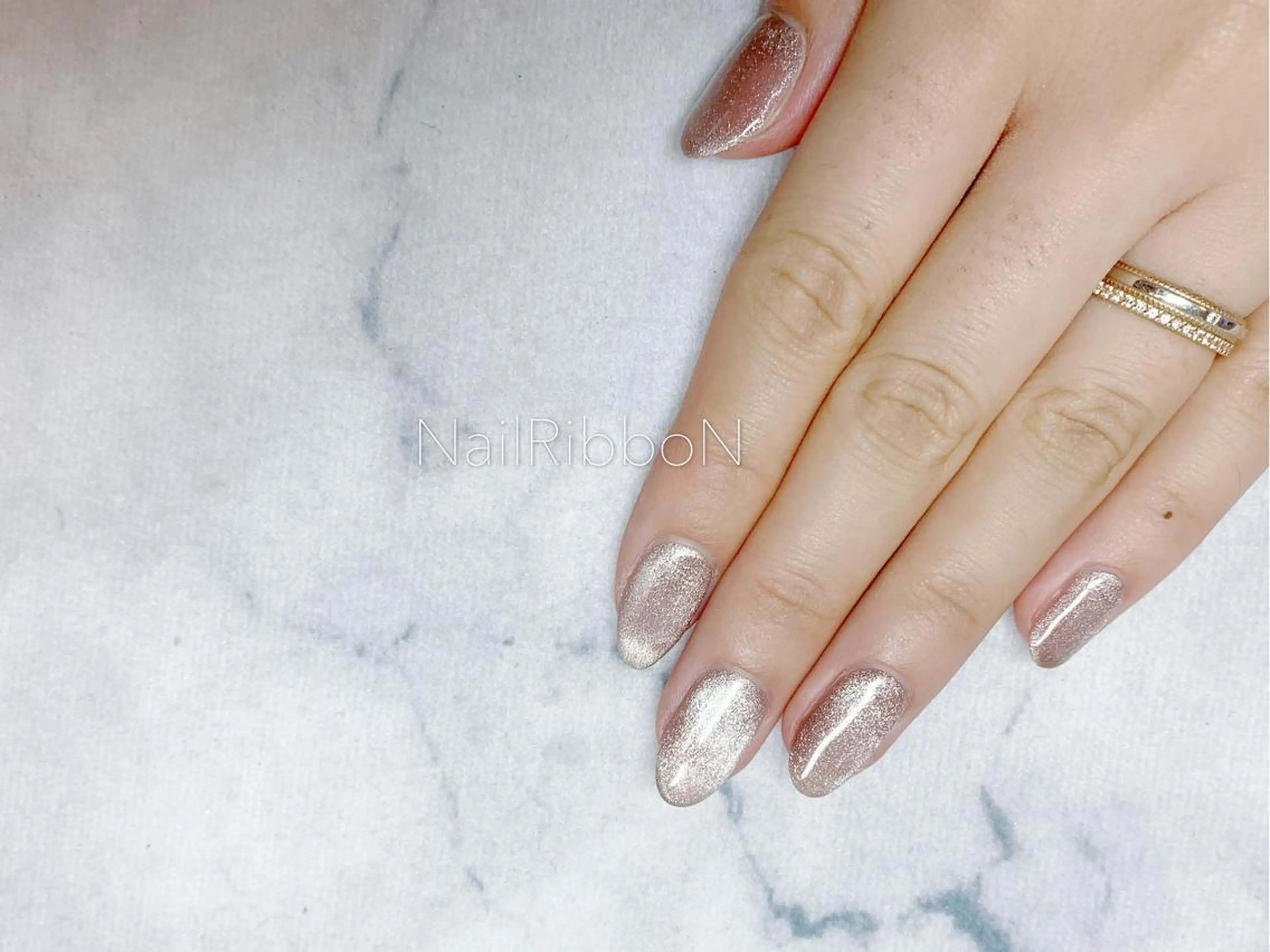 ネイル ネイルリボン 伊藤のネイルデザイン