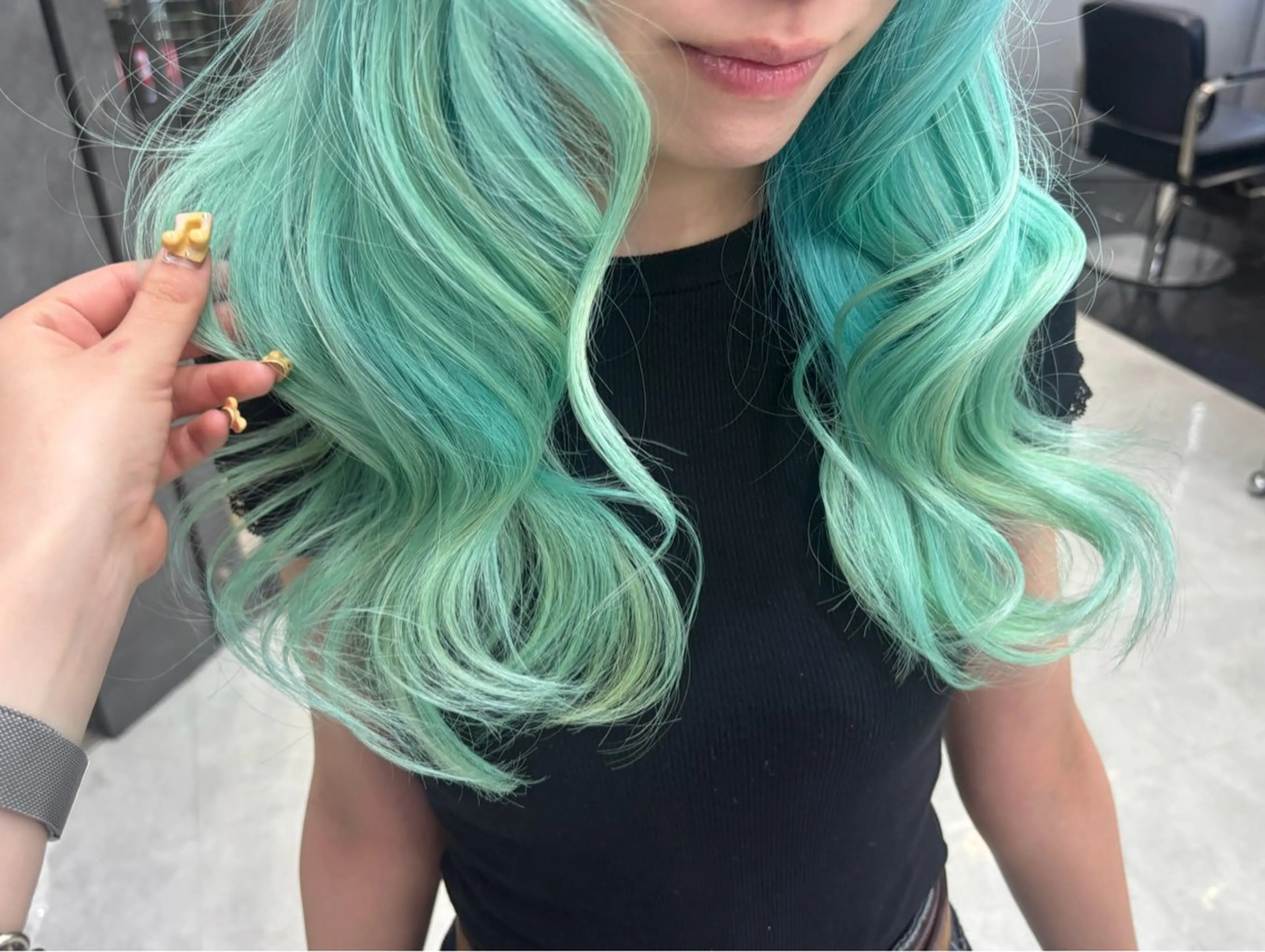 ロング カラー ヘアアレンジ ミルクティー/ピンク カラー/ みう🎀のヘアスタイル