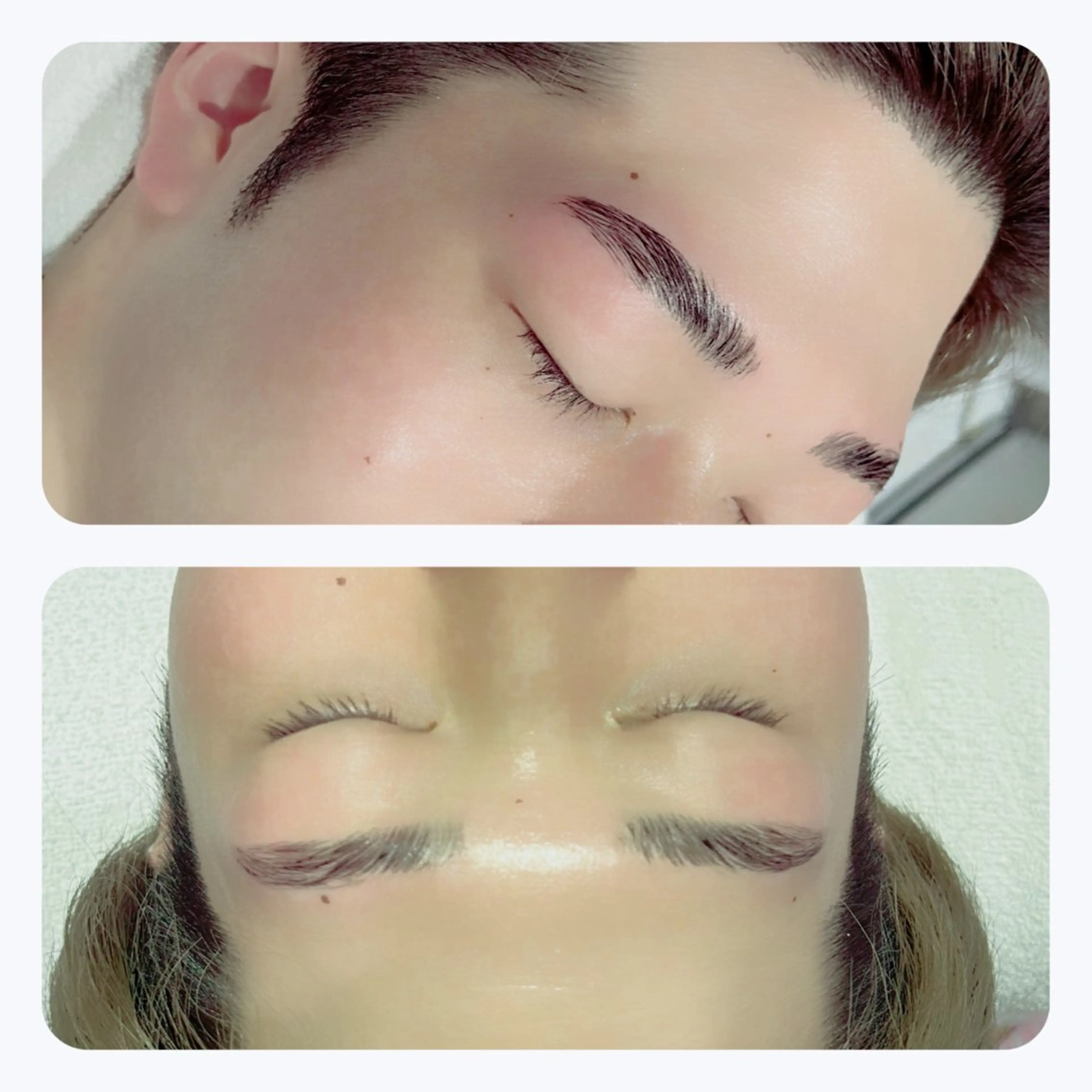 メンズ アイブロウ メンズパーマ 眉カット ハリウッドブロウリフト メンズアイブロウ 眉毛ワックス脱毛 眉毛専門店  ar＋ yuho🩵🌈の眉毛・アイブロウイメージ