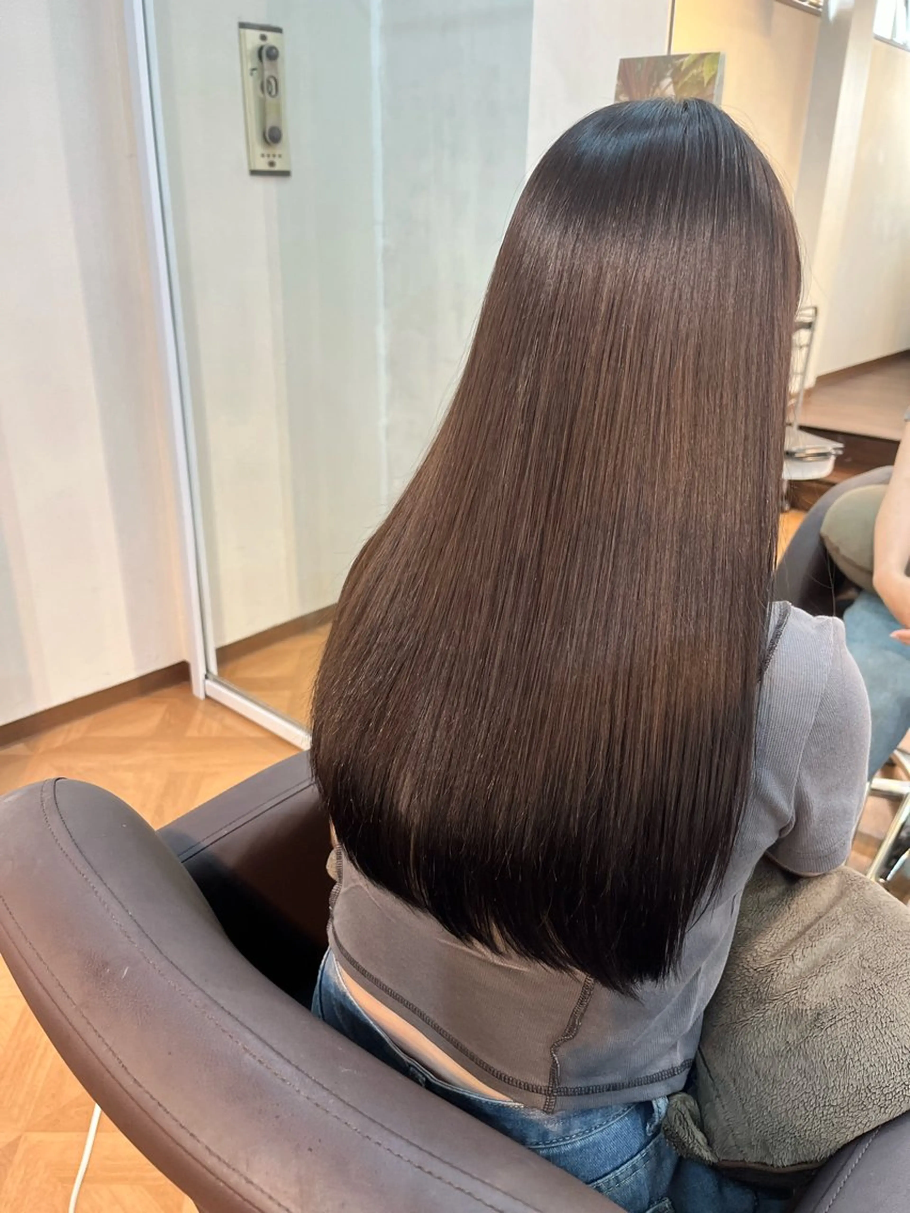 ロング カット 縮毛矯正 🍒Ayana🍒 艶カラー🍒のヘアスタイル