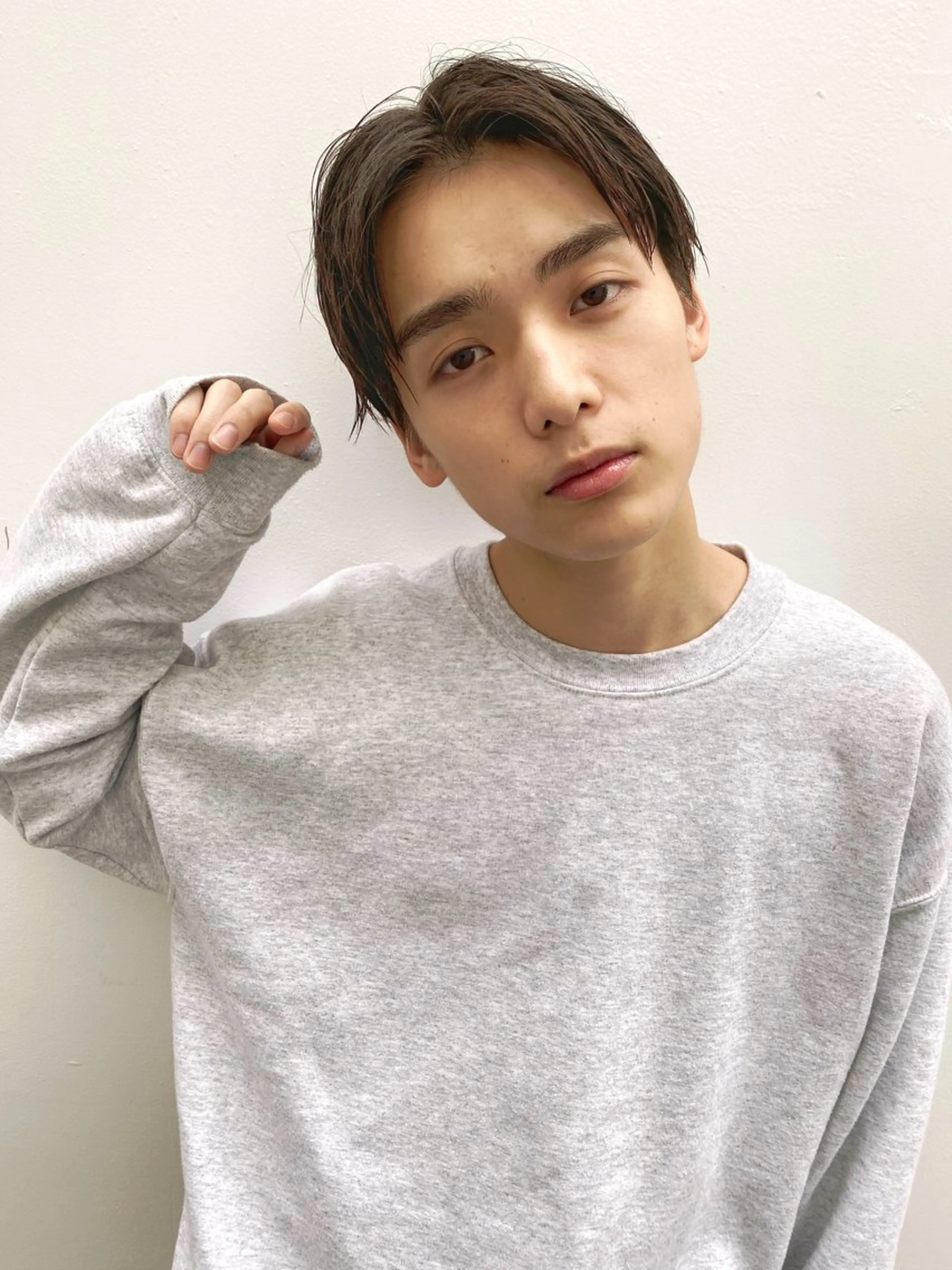 ショート メンズ センターパート 刈り上げ カット GO TODAY SHAiRE SALON Arc店所属・🉐メンズヘア特化 men's/ケンイチのヘアスタイル