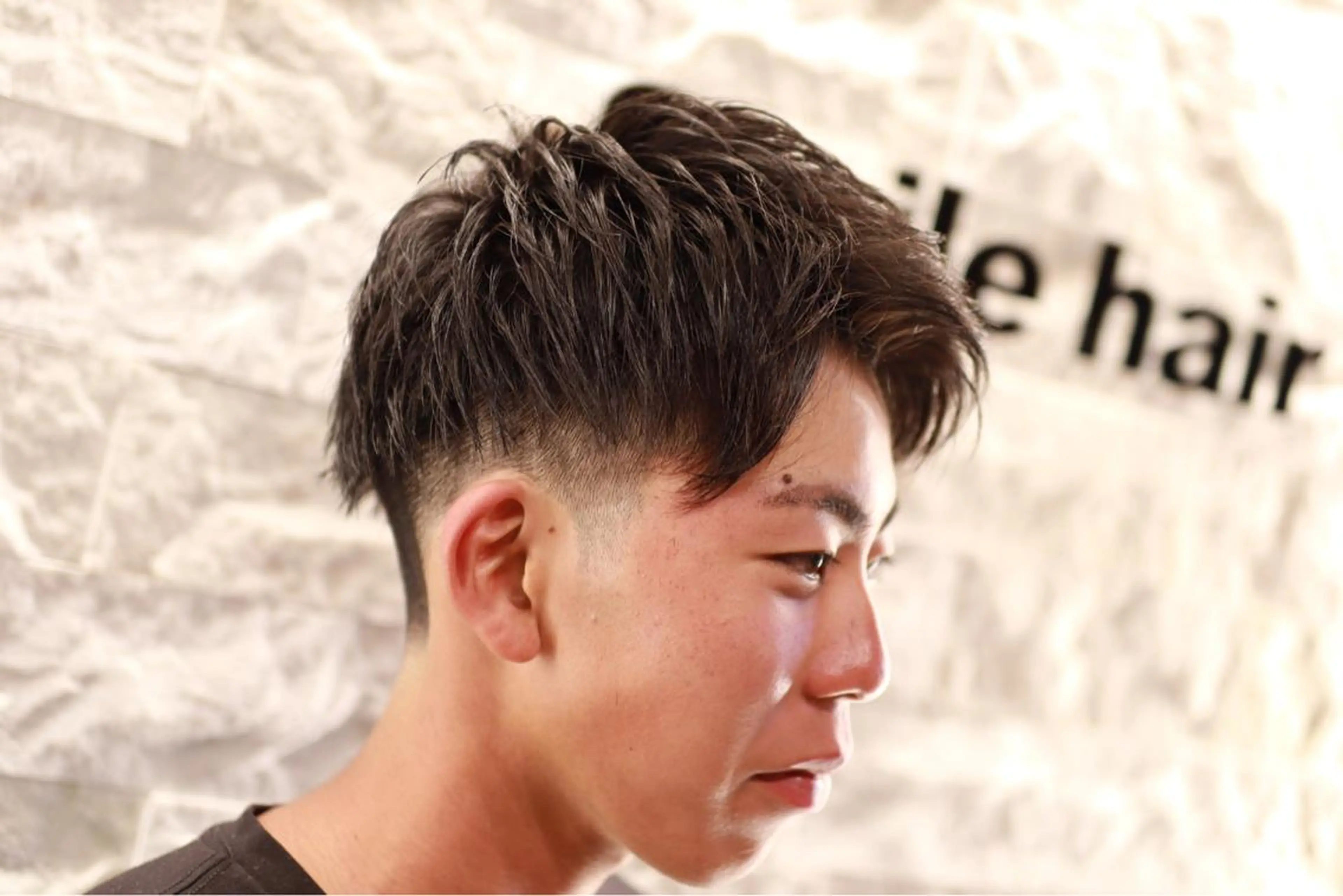 ショート メンズ カット 福留 叶太のヘアスタイル