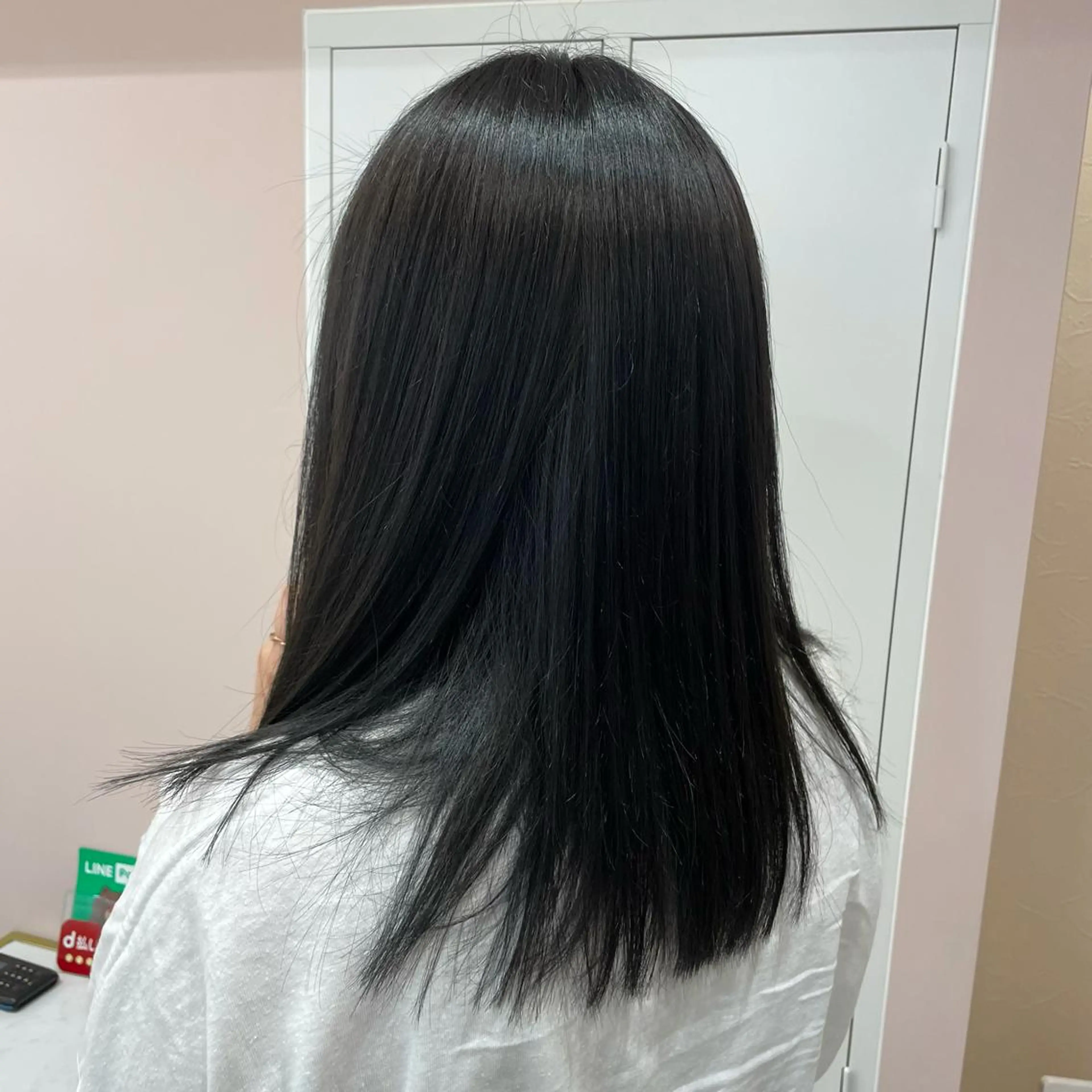 セミロング マホ/日吉/髪質改善 /レイヤー/ガーリーのヘアスタイル