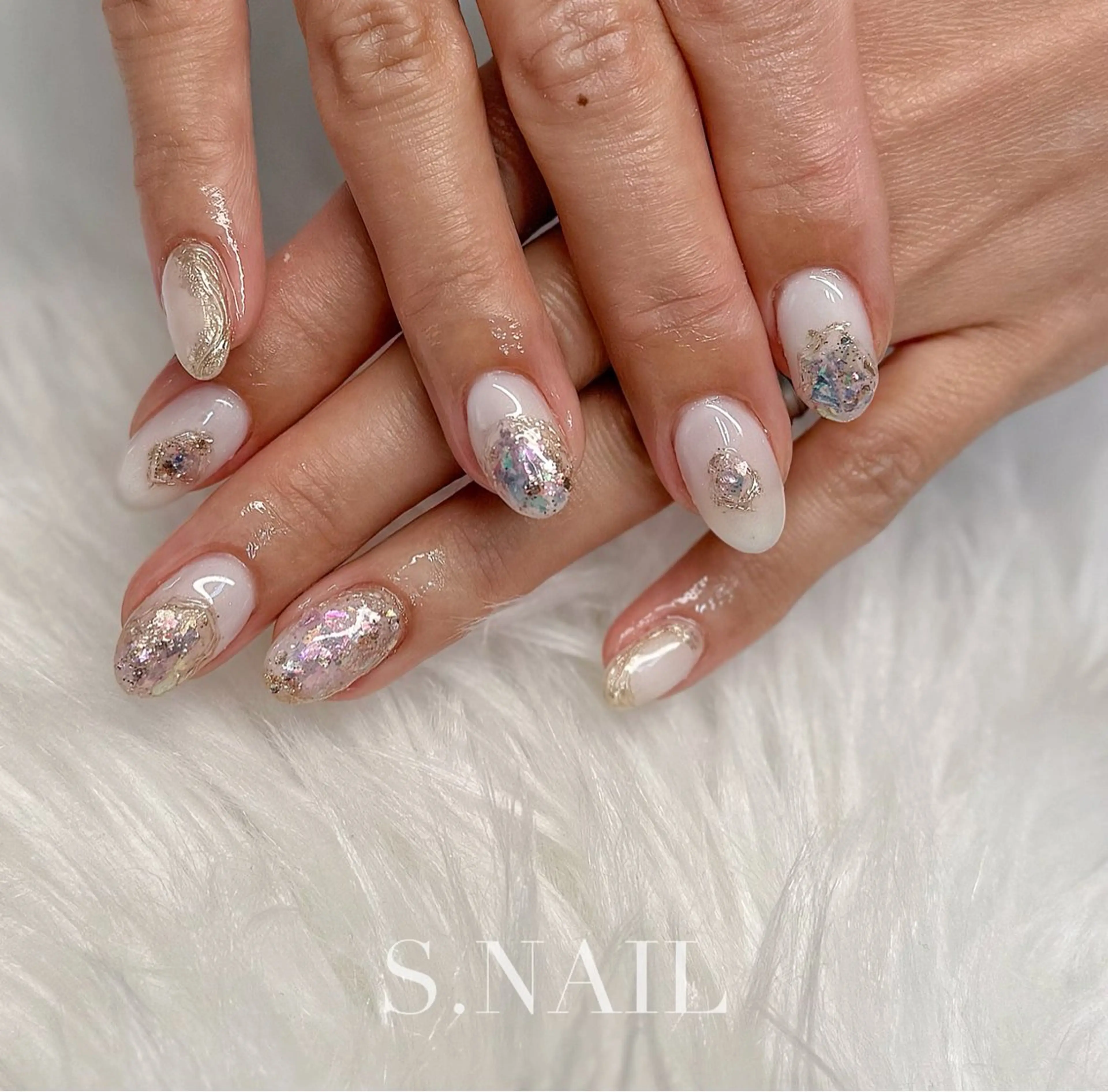 ネイル 持ち込み ハンドネイル S♡NAIL所属・S.NAIL Suuのネイルデザイン