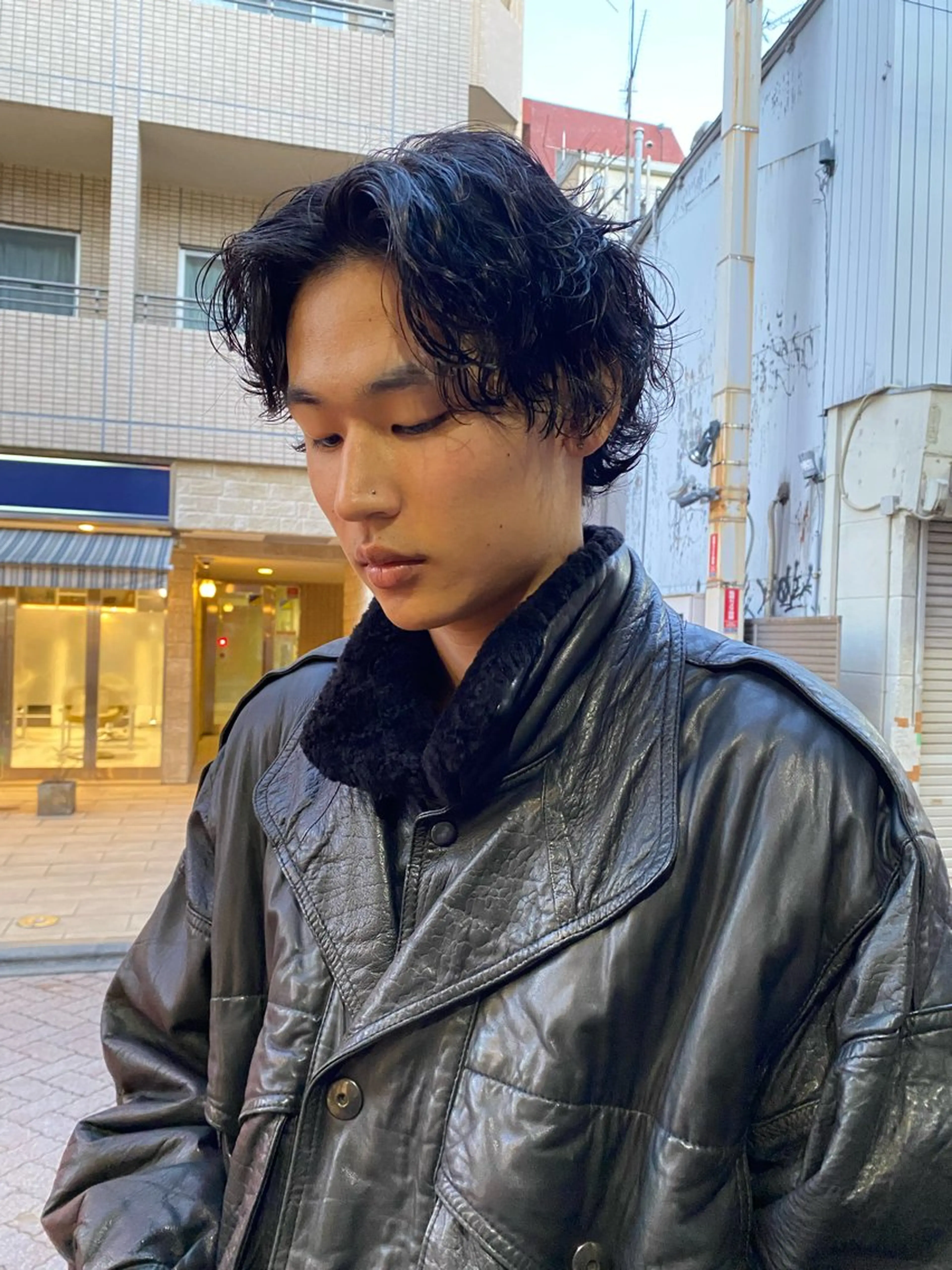 ショート パーマ メンズ得意です💥 ハユカといいます❗️のヘアスタイル