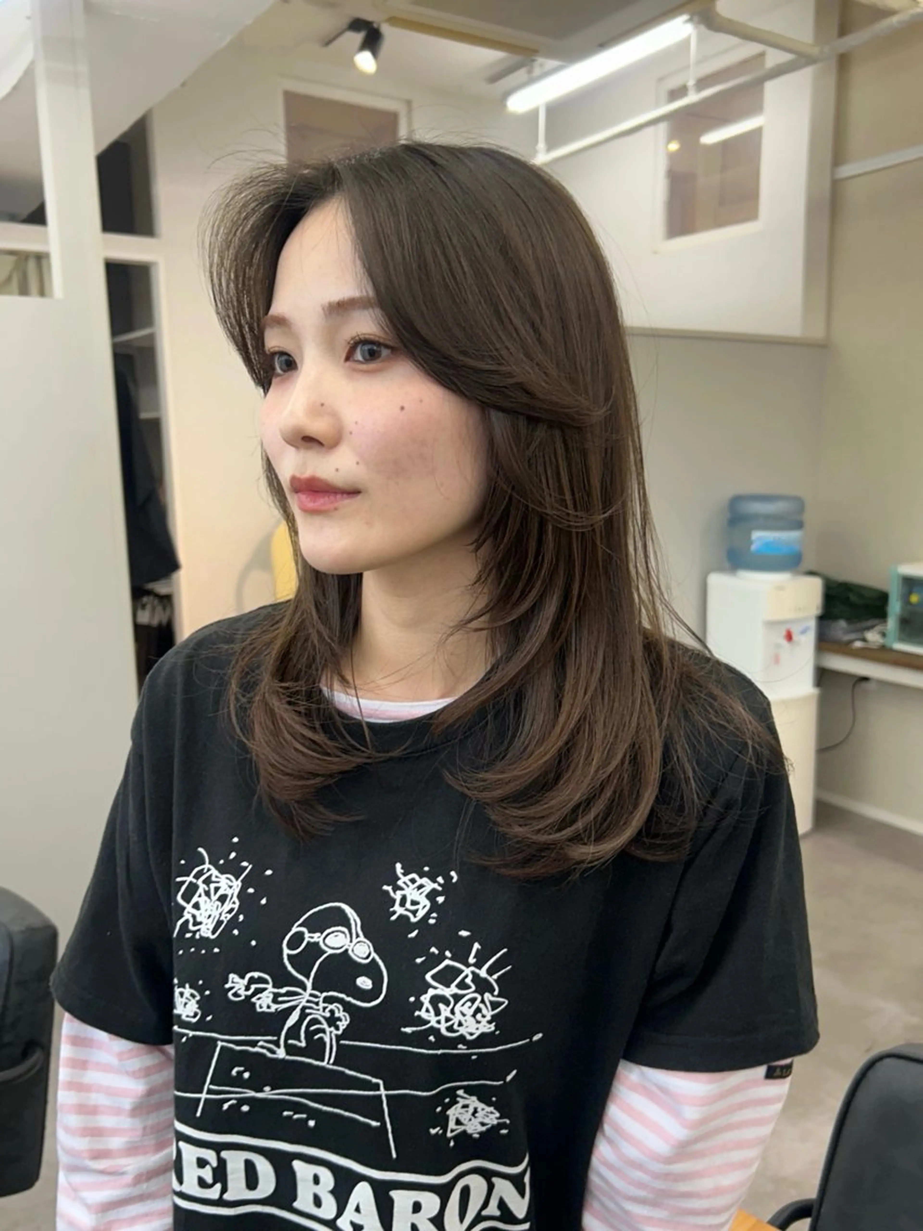 ミディアム レイヤーカット ume /YUEのヘアスタイル