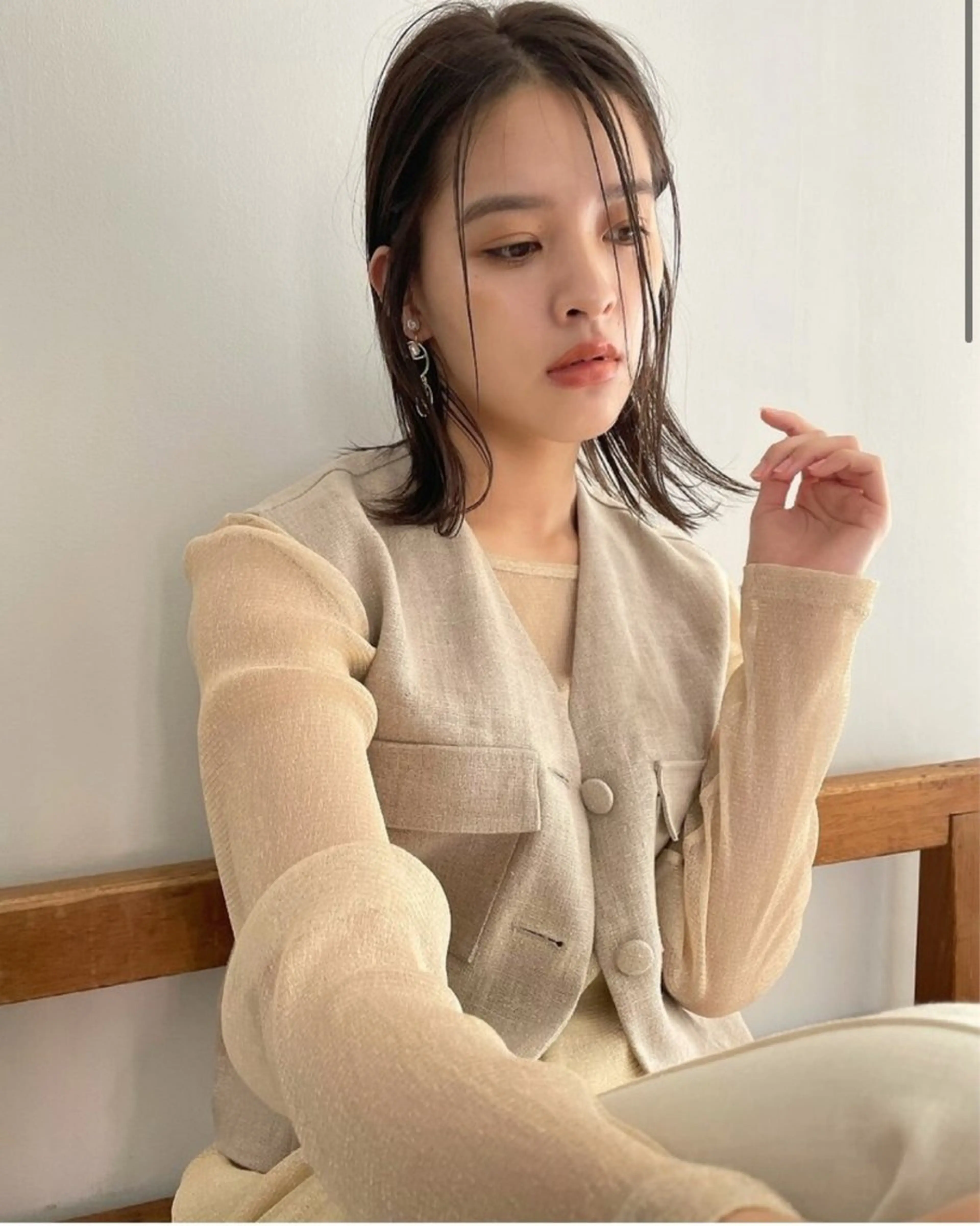 人気No. 1❣️似合わせcut✖️透明感color✖️TOKIO treatment🫧毛髪強度回復🌷の写真