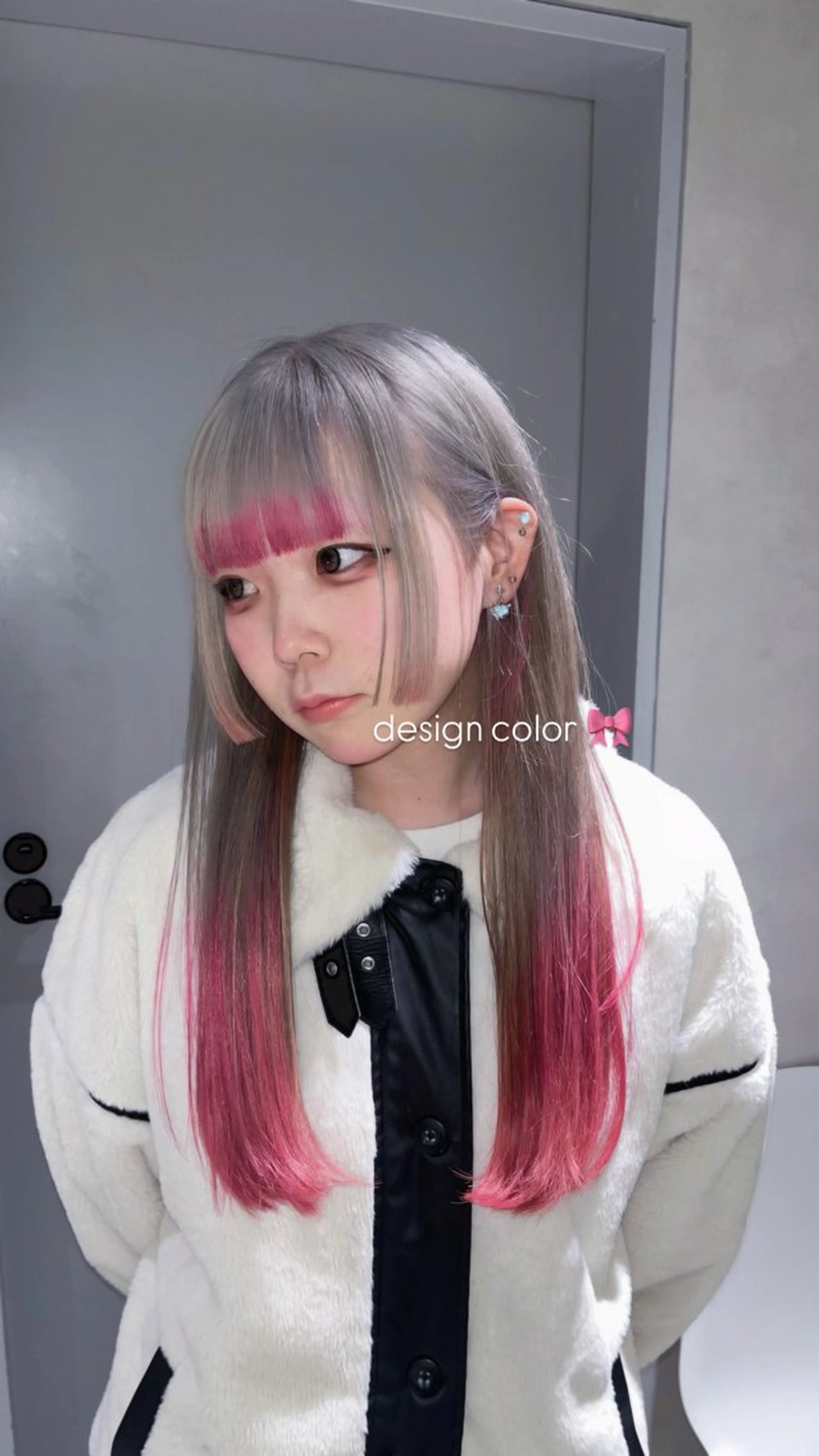 ロング kiitos西梅田所属・モカ／ カラーモデル募集中のヘアスタイル