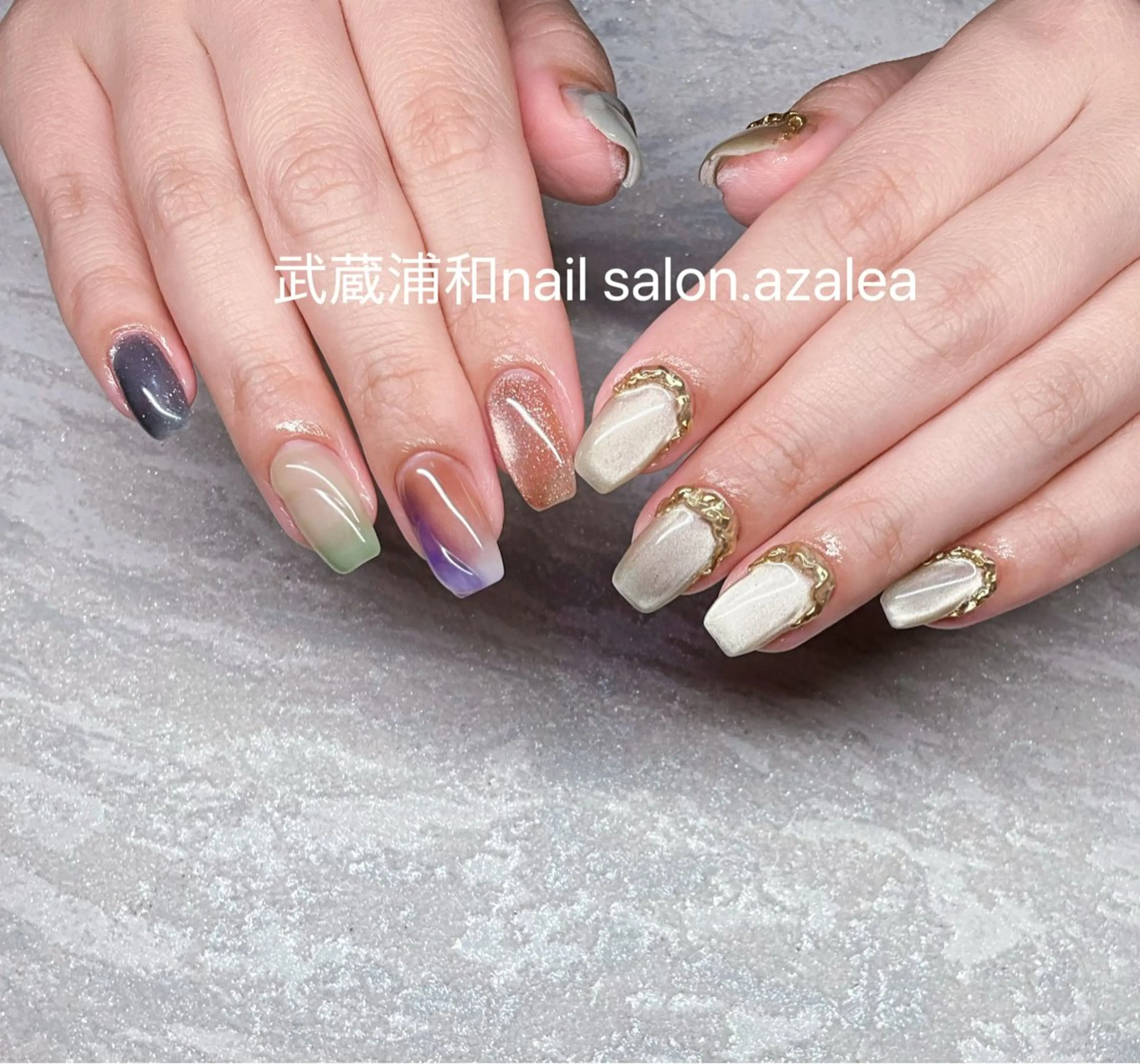 ネイル ハンドネイル R inのネイルデザイン