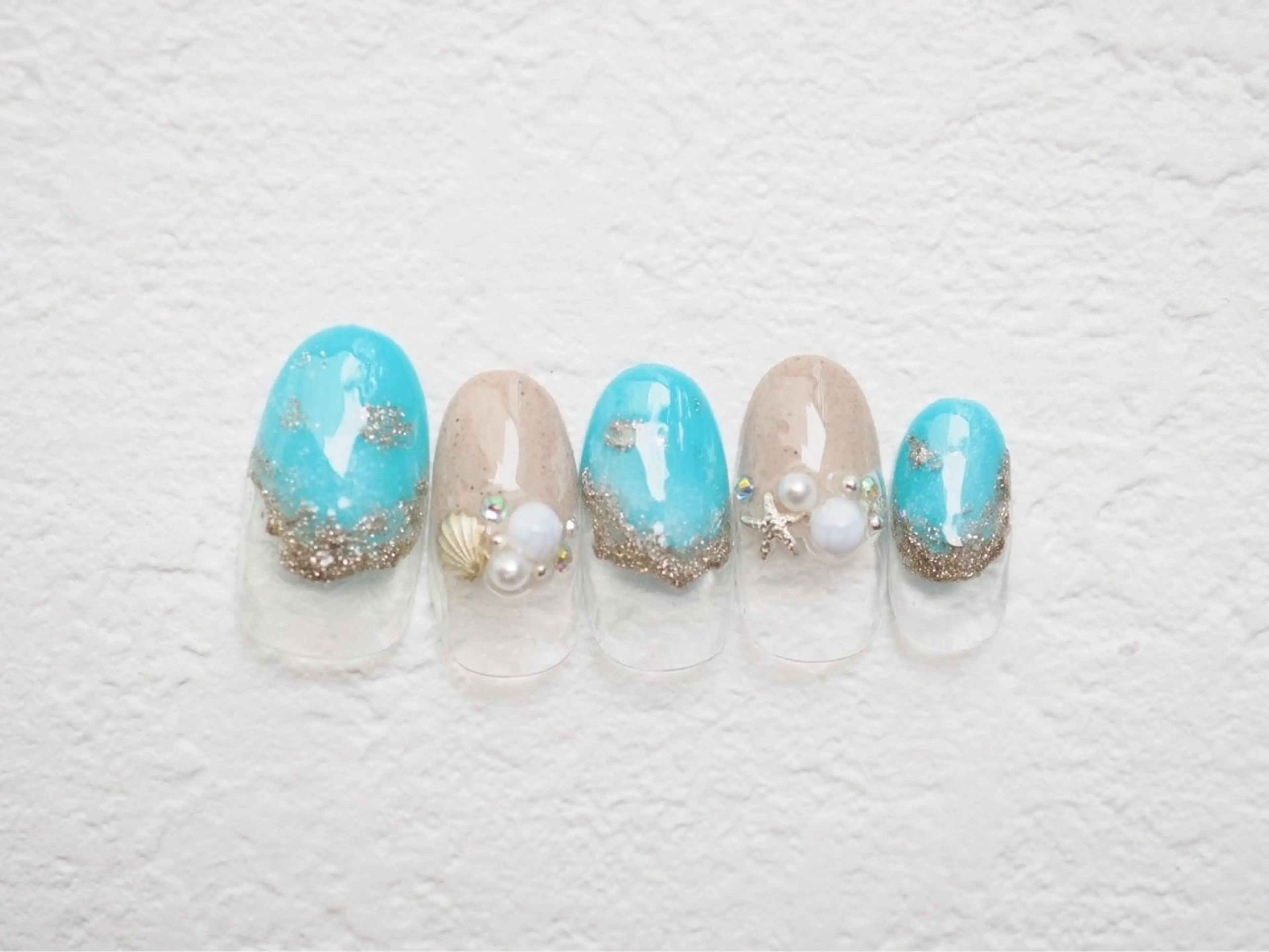 ネイル ハンドネイル トップネイリスト Ribbon立川店のネイルデザイン