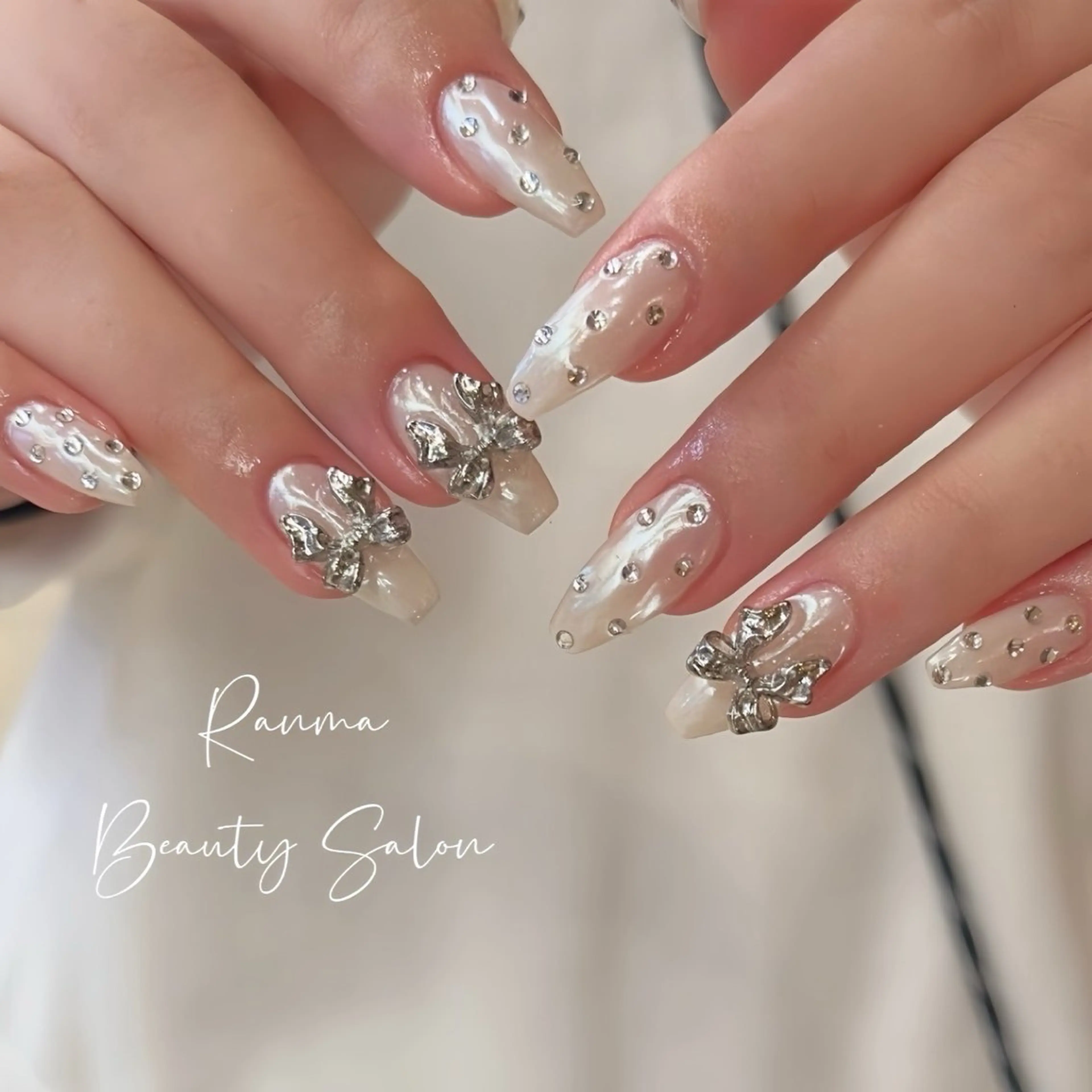 ネイル らんまnail &Pearlセルフホワイトニング所属・Ranma beautyのネイルデザイン