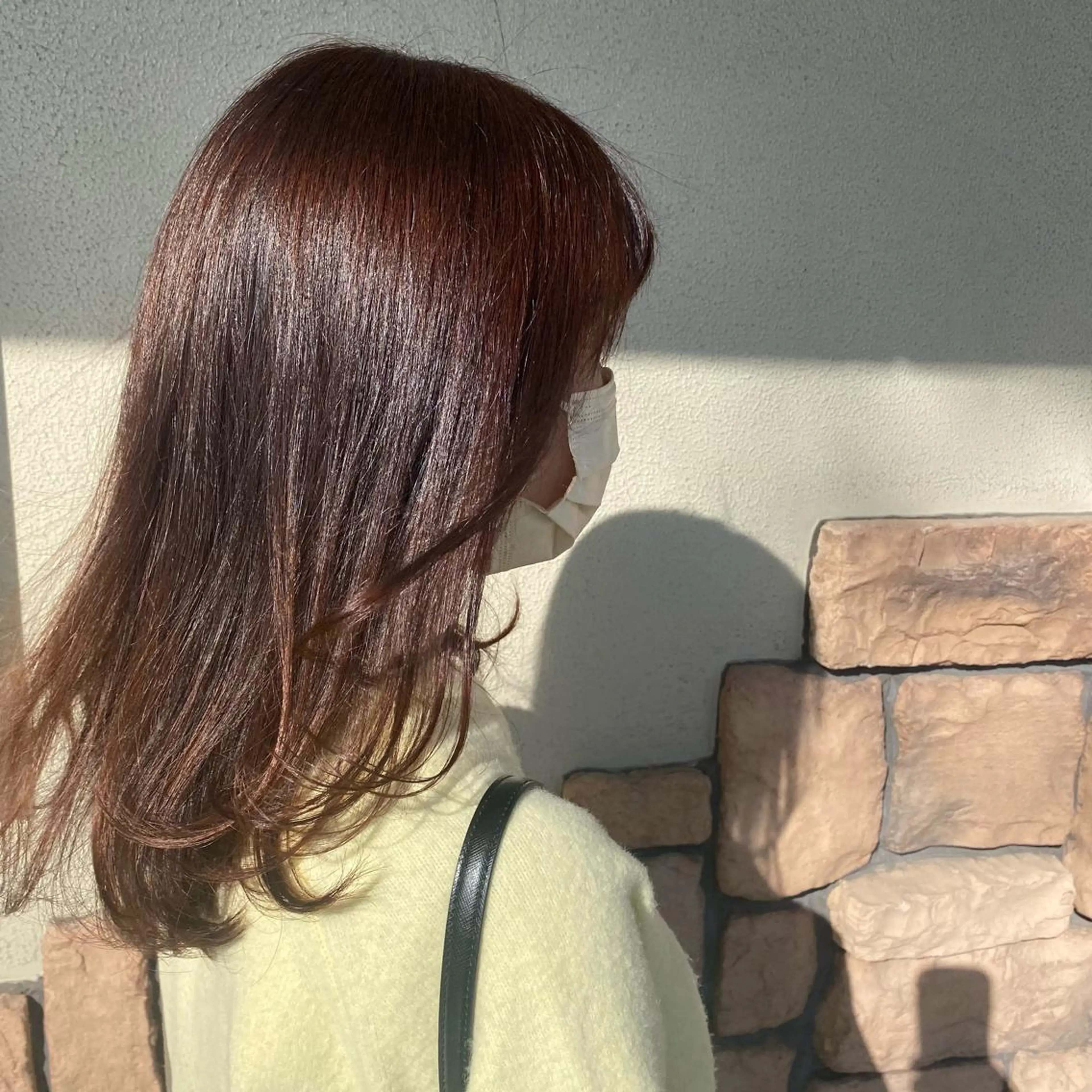 セミロング カラー hair salon riri所属・寺村 萌々佳のヘアスタイル