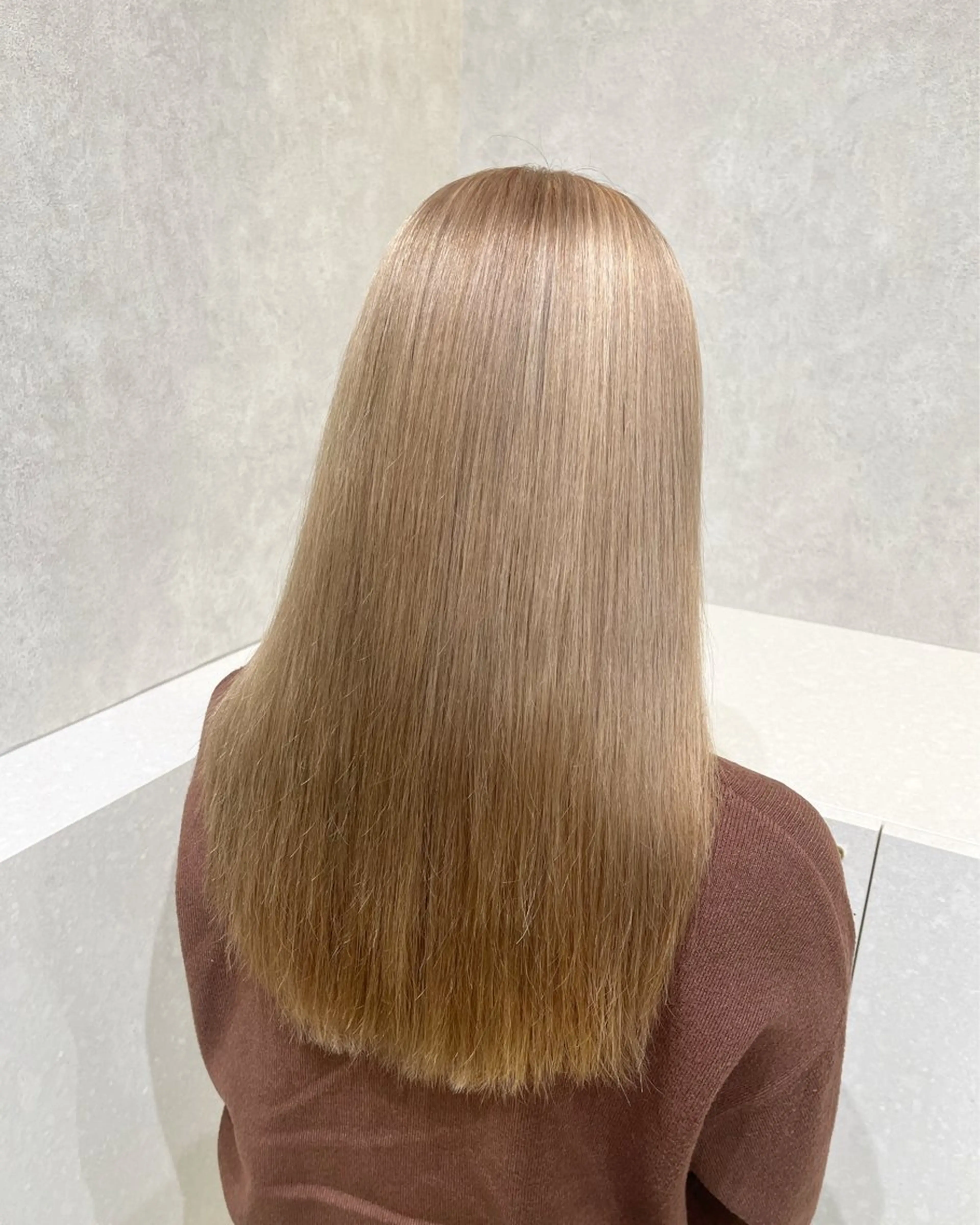 ロング カラー 韓国ヘア🇰🇷透明 感カラー/yui🎀のヘアスタイル