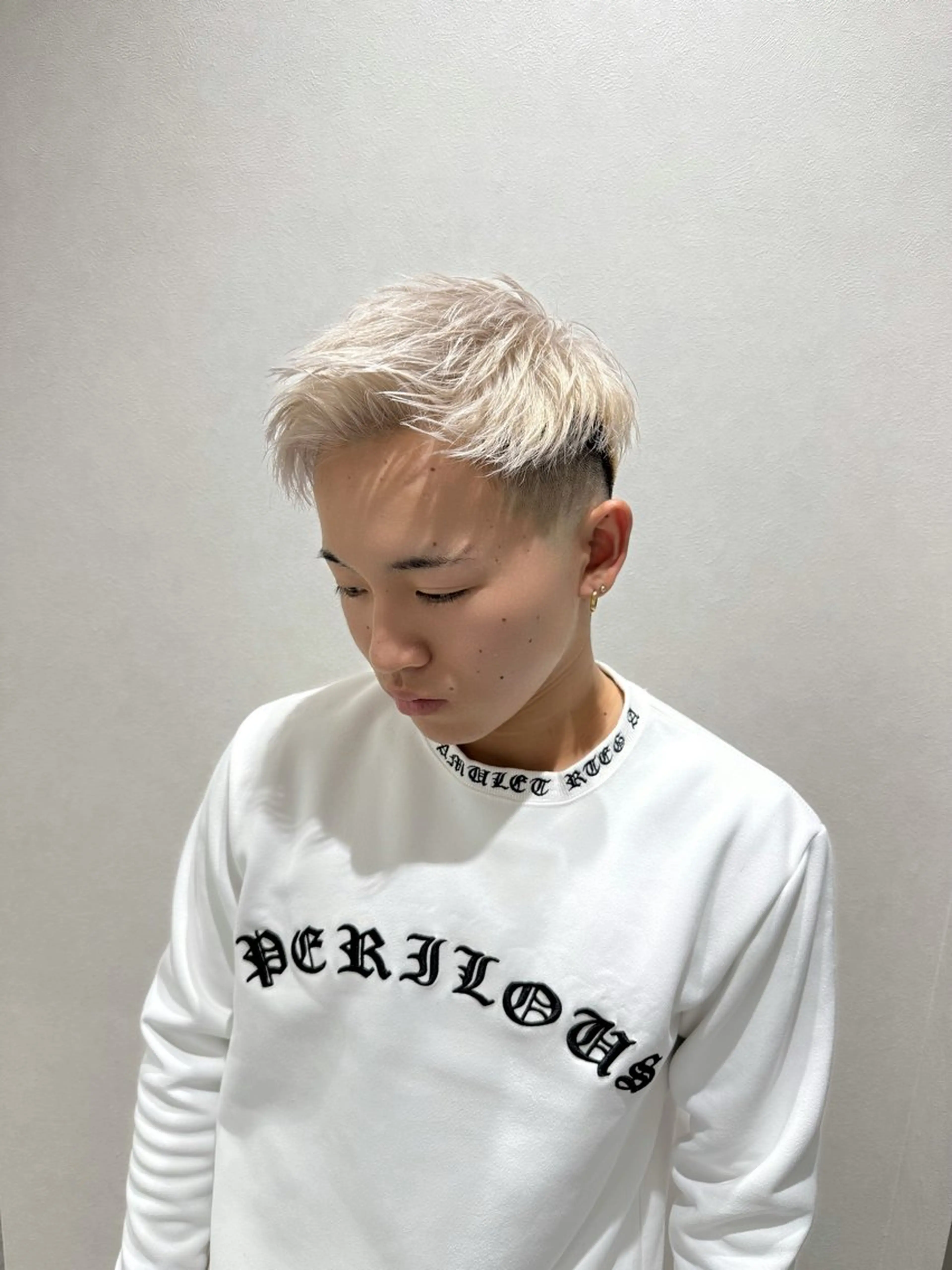 カラー メンズ カット ヘアカラー 𝐑𝐲𝐮𝐤𝐢 【店長】ALEAPのヘアスタイル