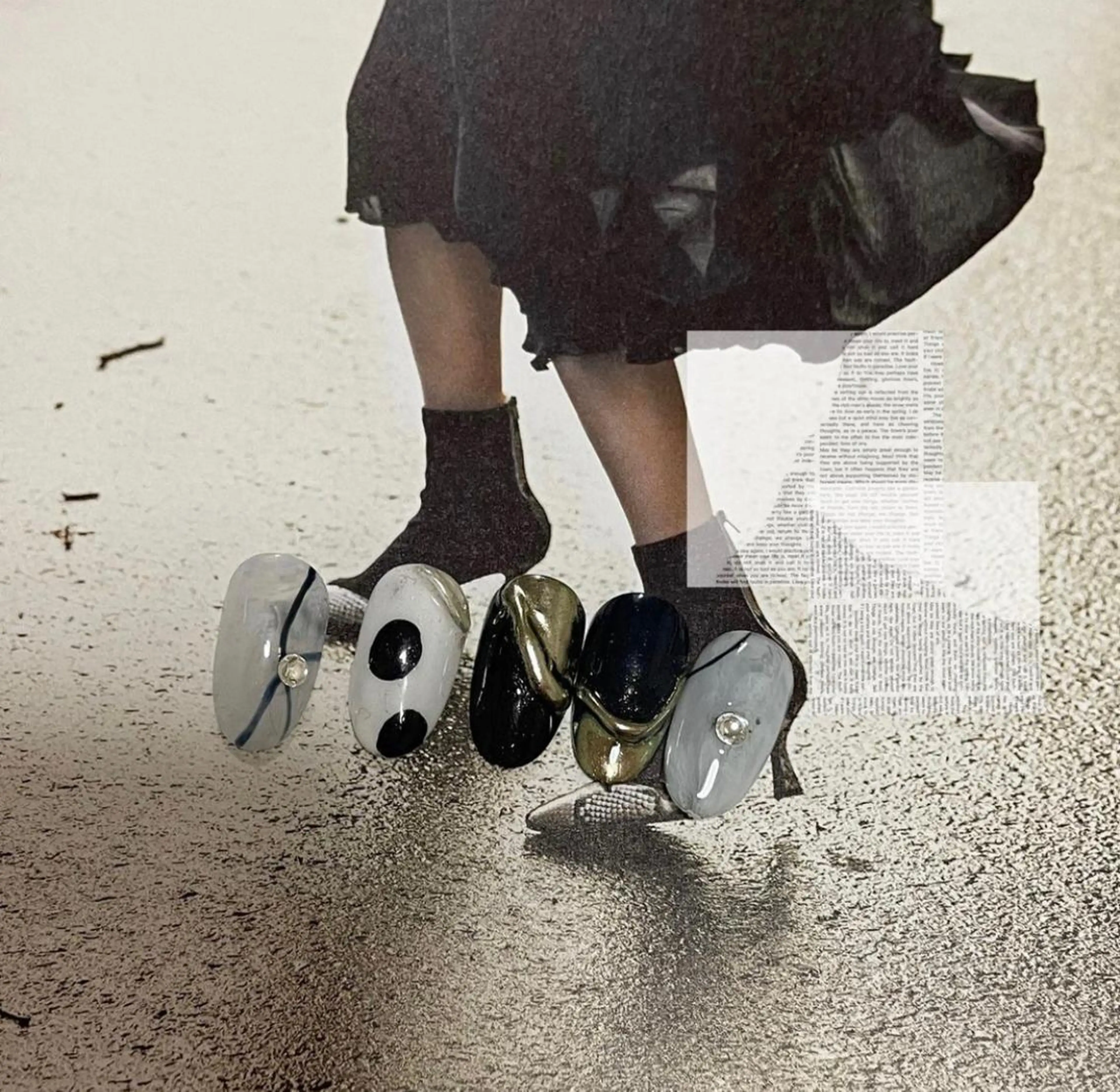 ネイル 栗田 ゆう子のネイルデザイン